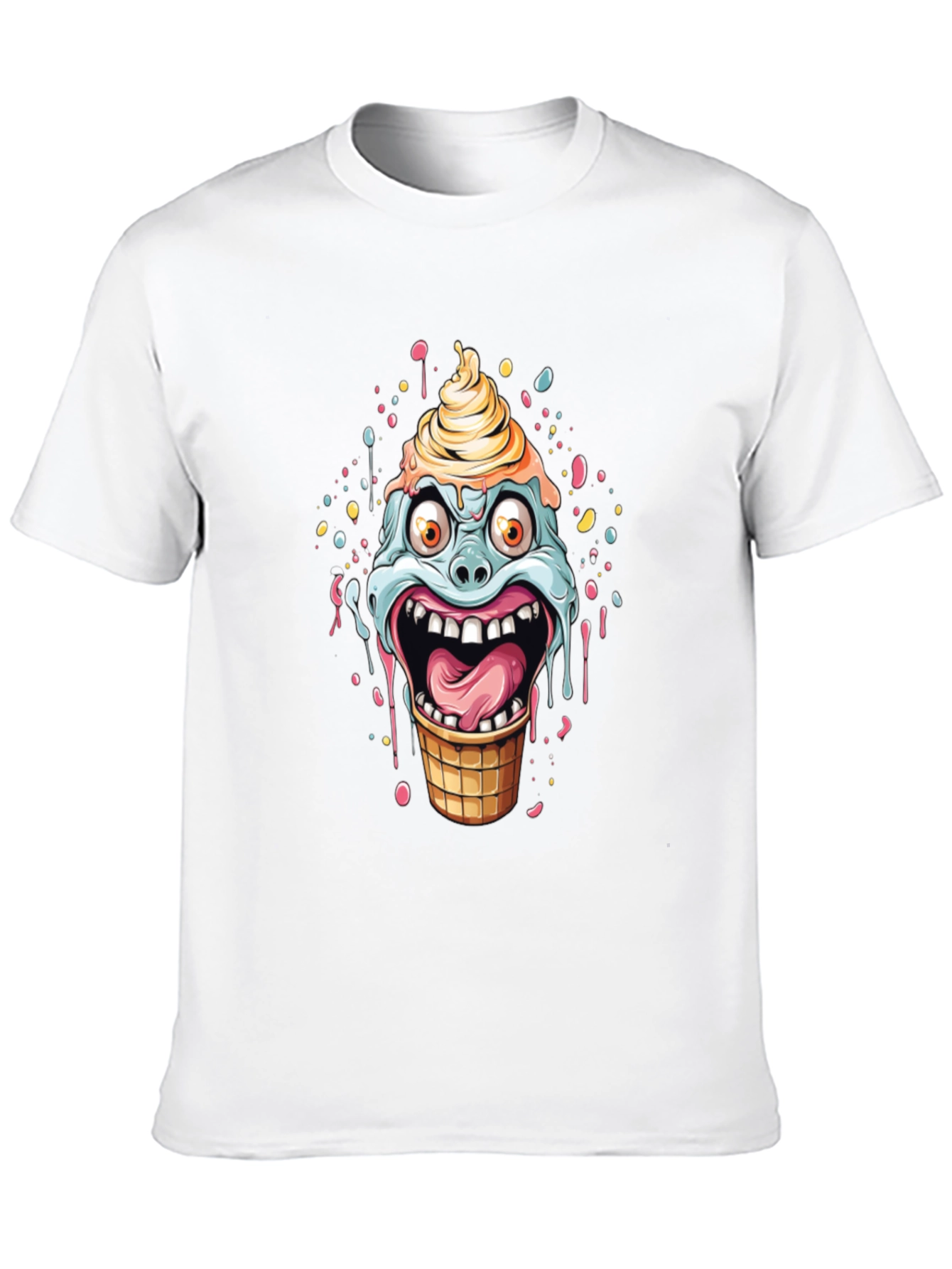 Ice Cream Monster Graphic Tee