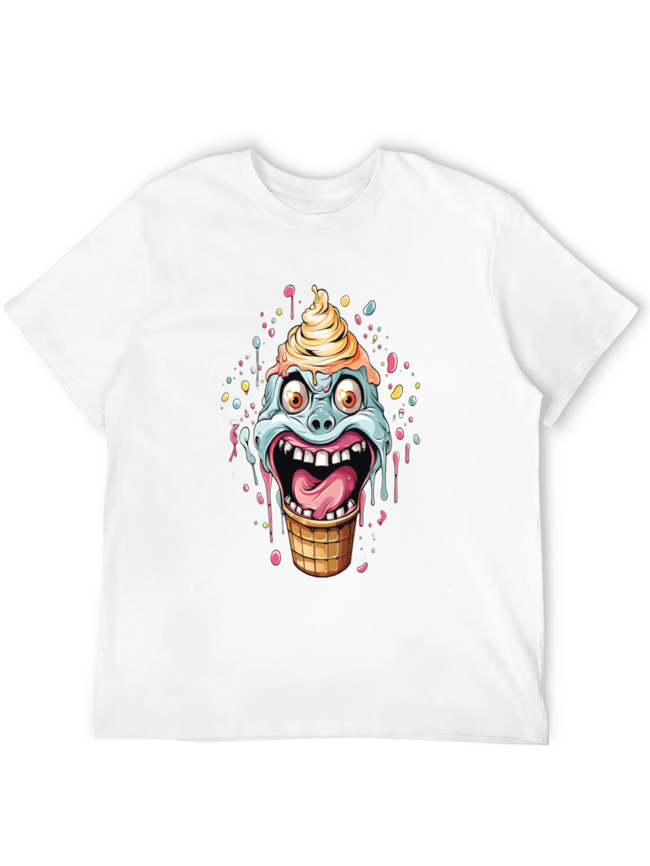 Ice Cream Monster Graphic Tee