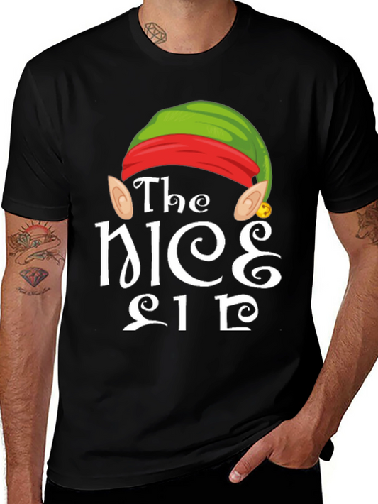 Nice Elf Holiday T-Shirt