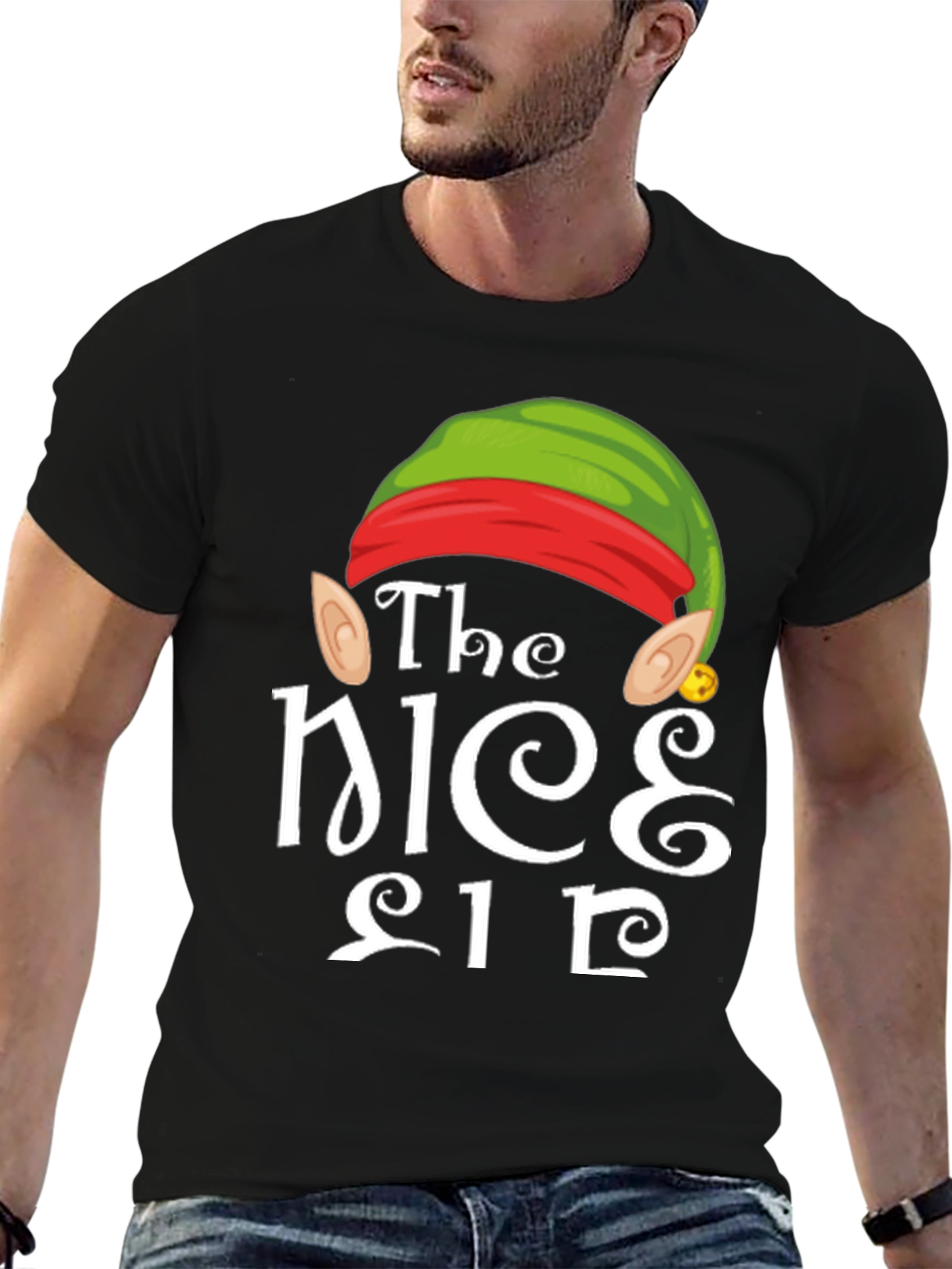 Nice Elf Holiday T-Shirt