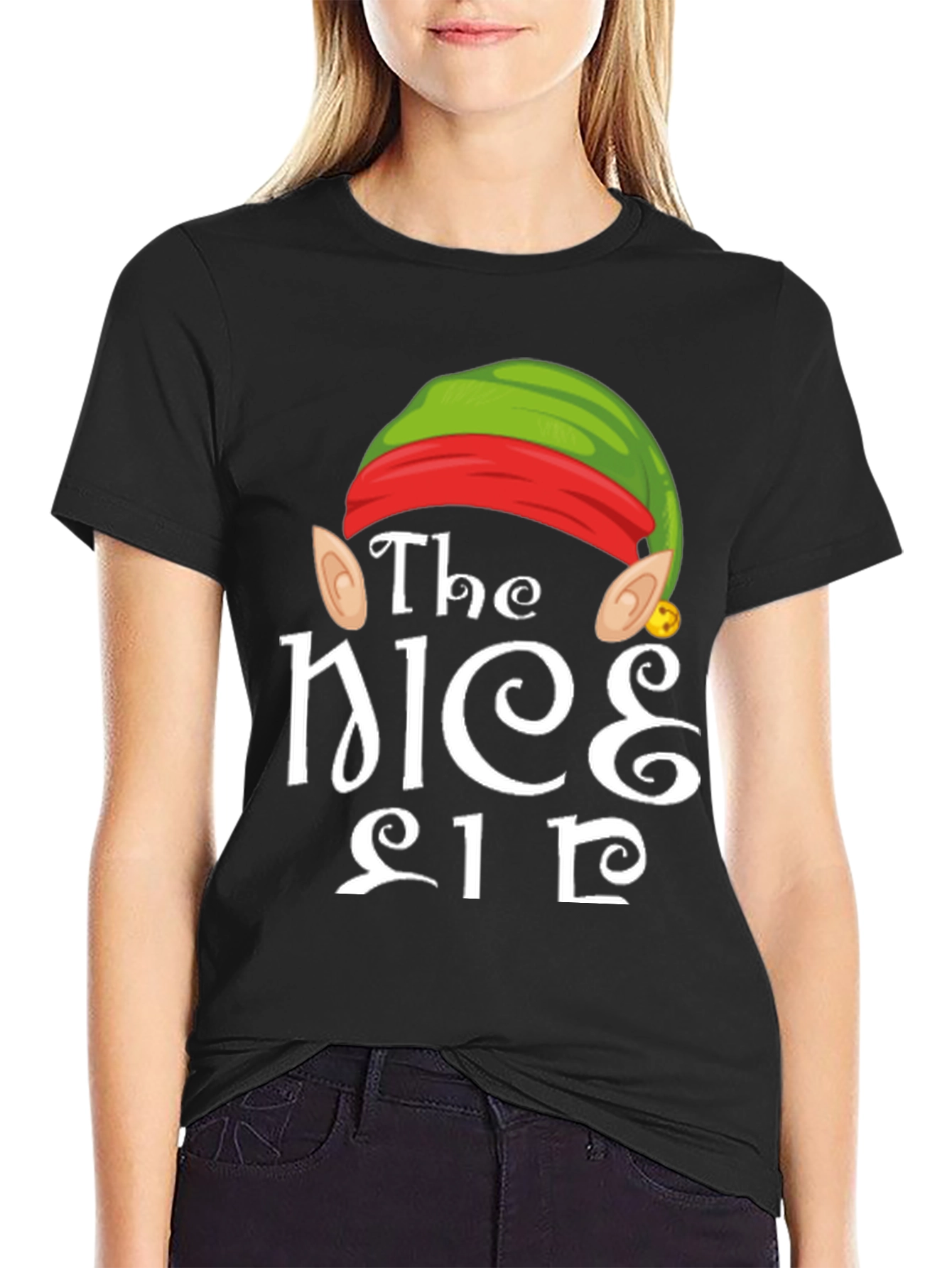 Nice Elf Holiday T-Shirt