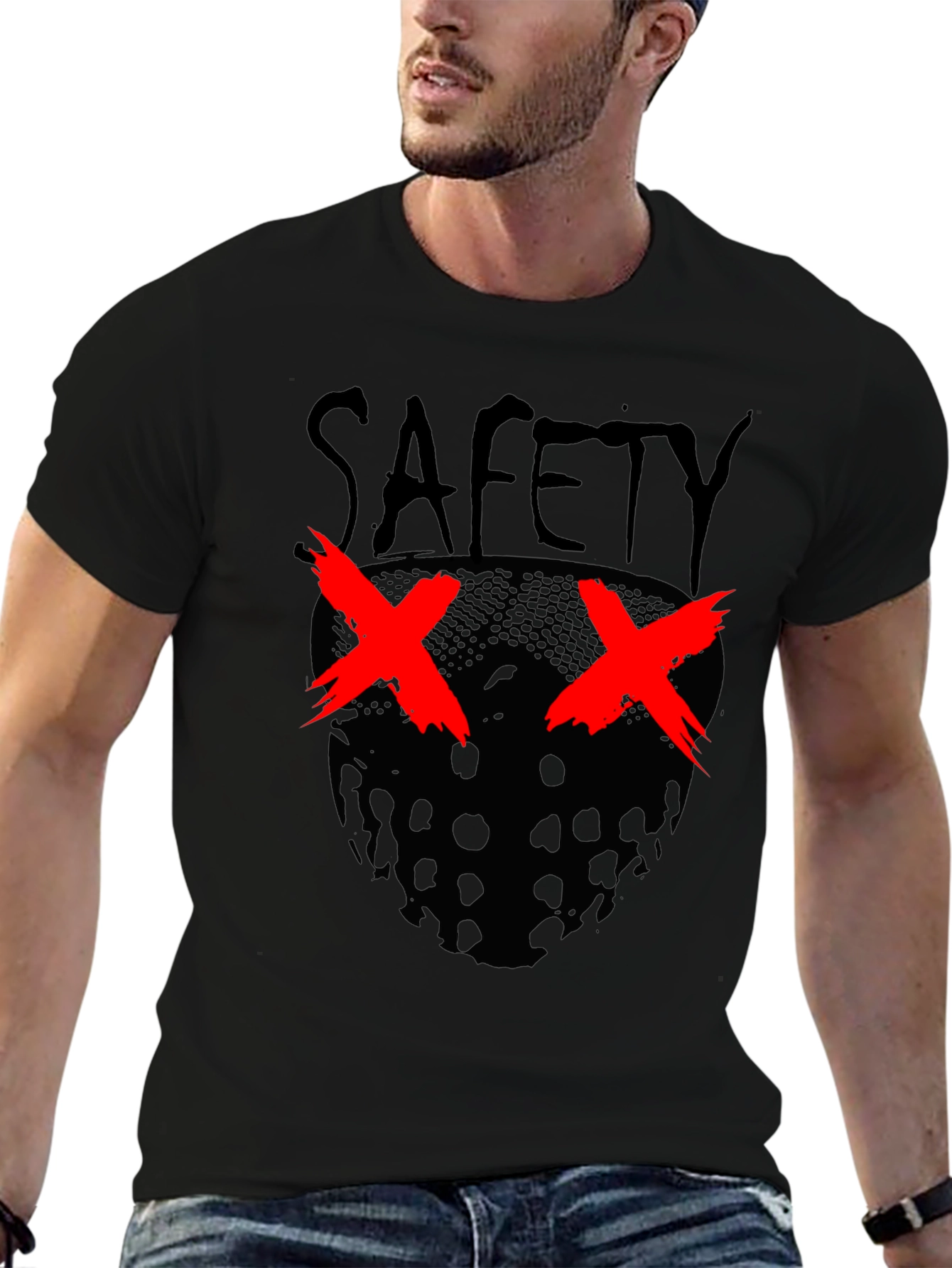 Safety First Mens Graphic Tee