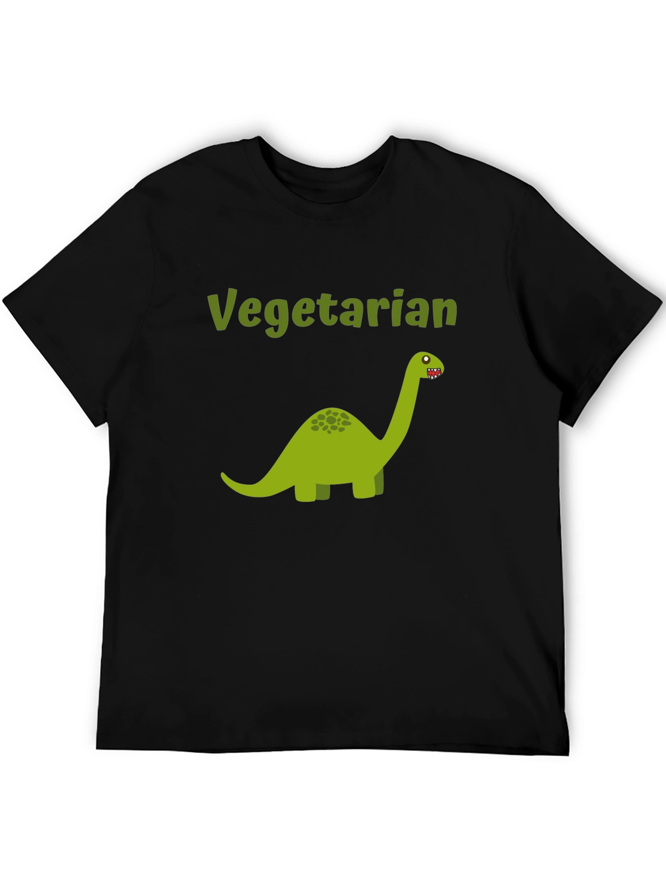 Vegetarian Dinosaur Graphic T-Shirt