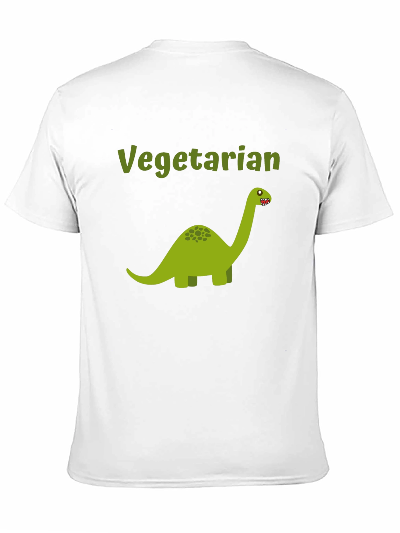 Vegetarian Dinosaur Graphic T-Shirt