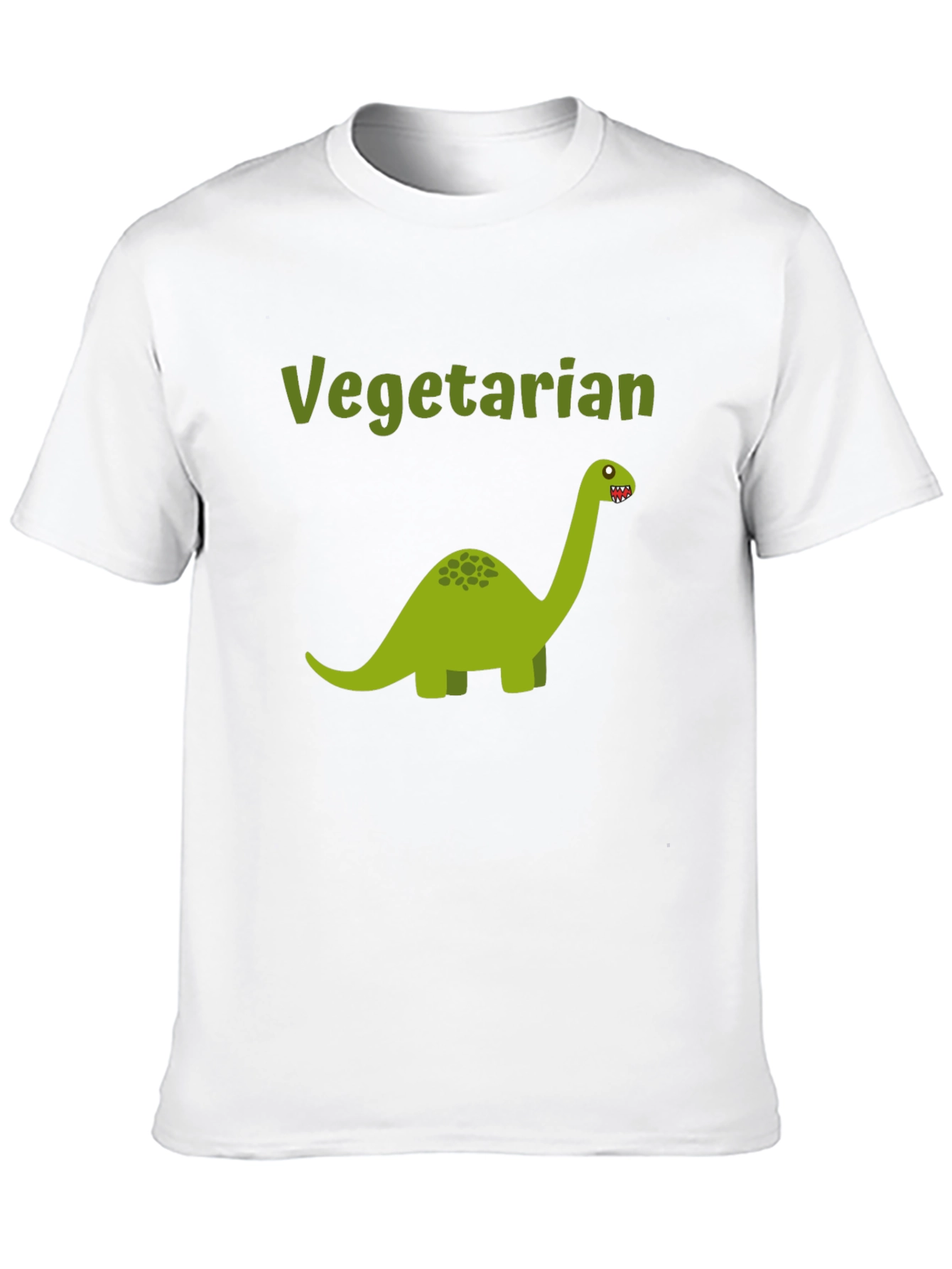Vegetarian Dinosaur Graphic T-Shirt