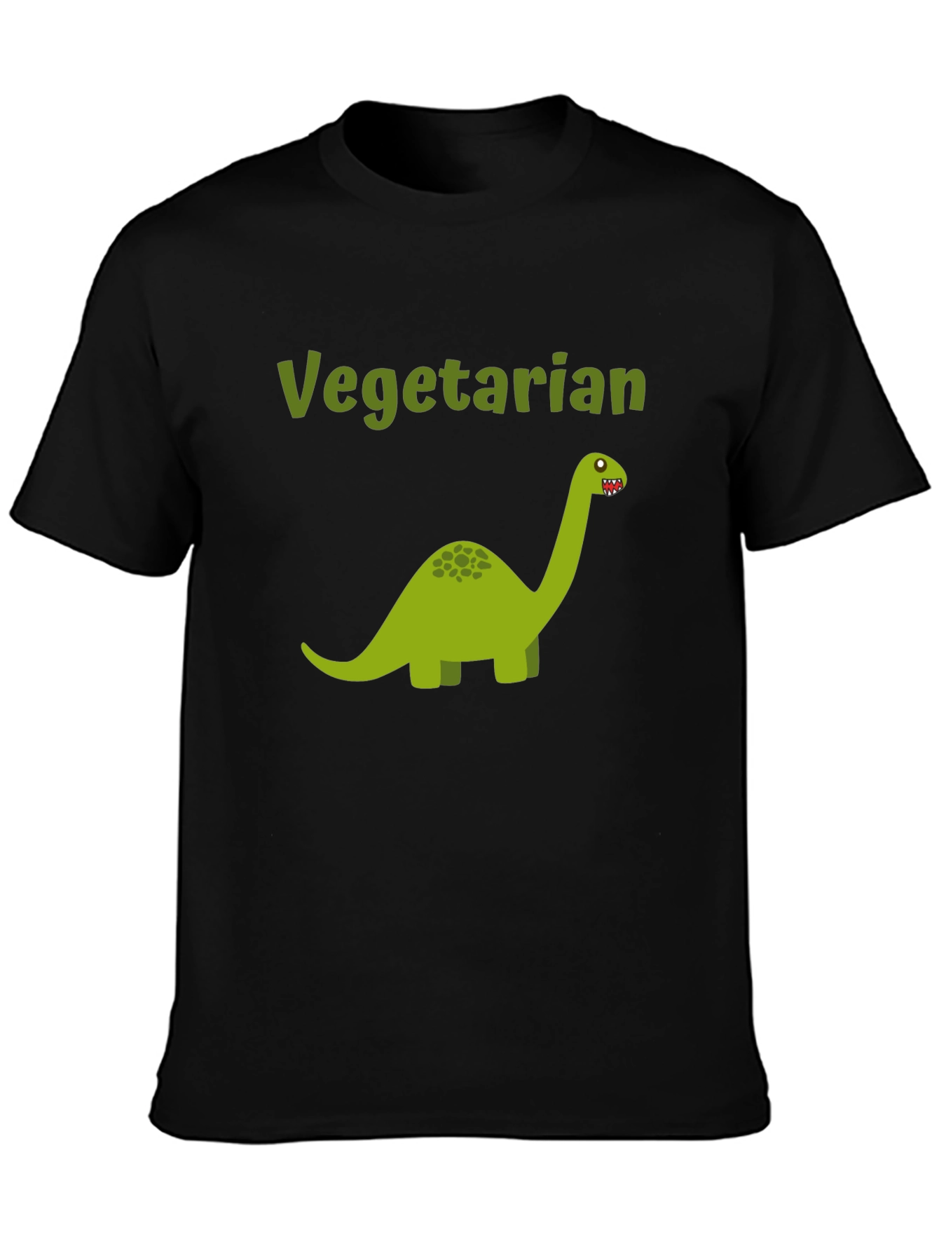 Vegetarian Dinosaur Graphic T-Shirt