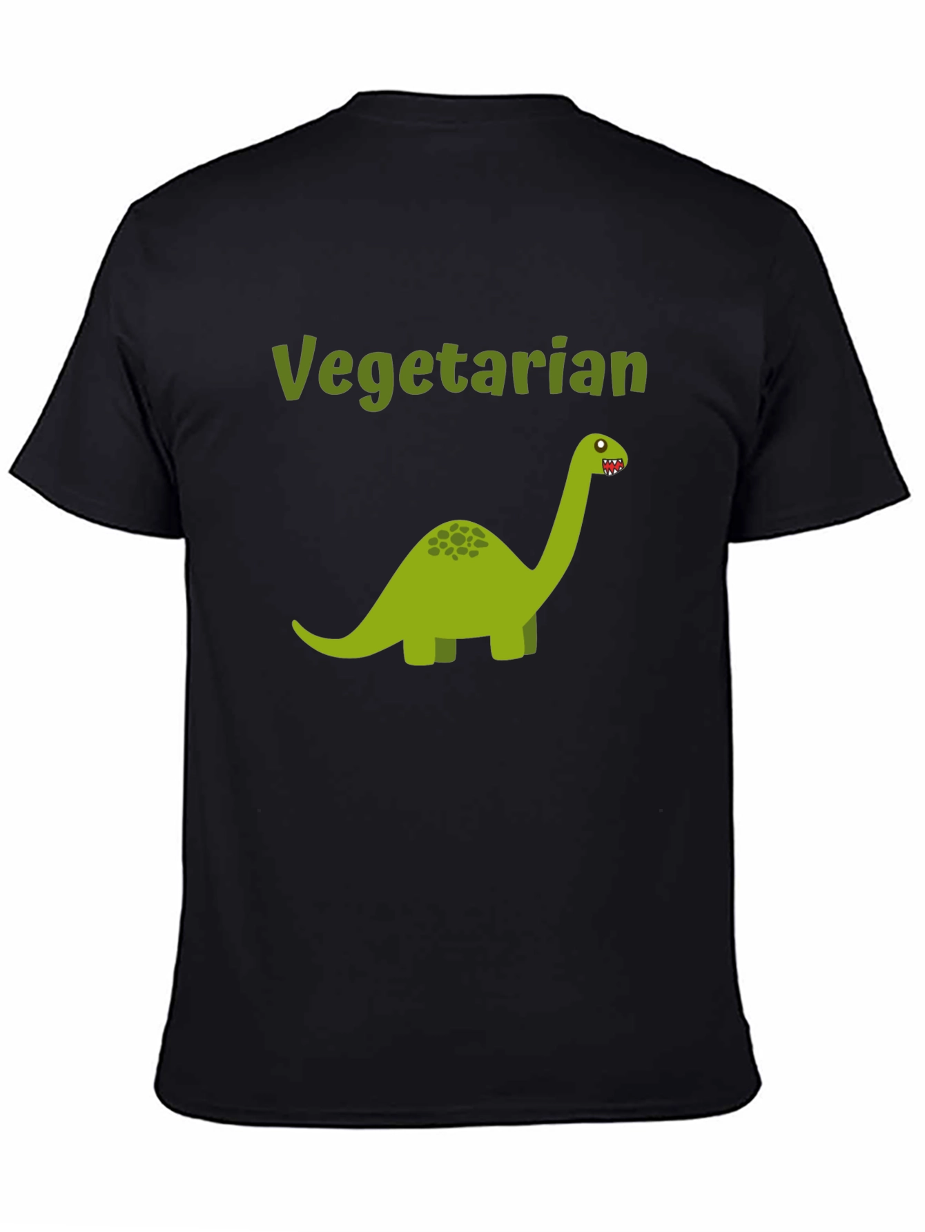 Vegetarian Dinosaur Graphic T-Shirt