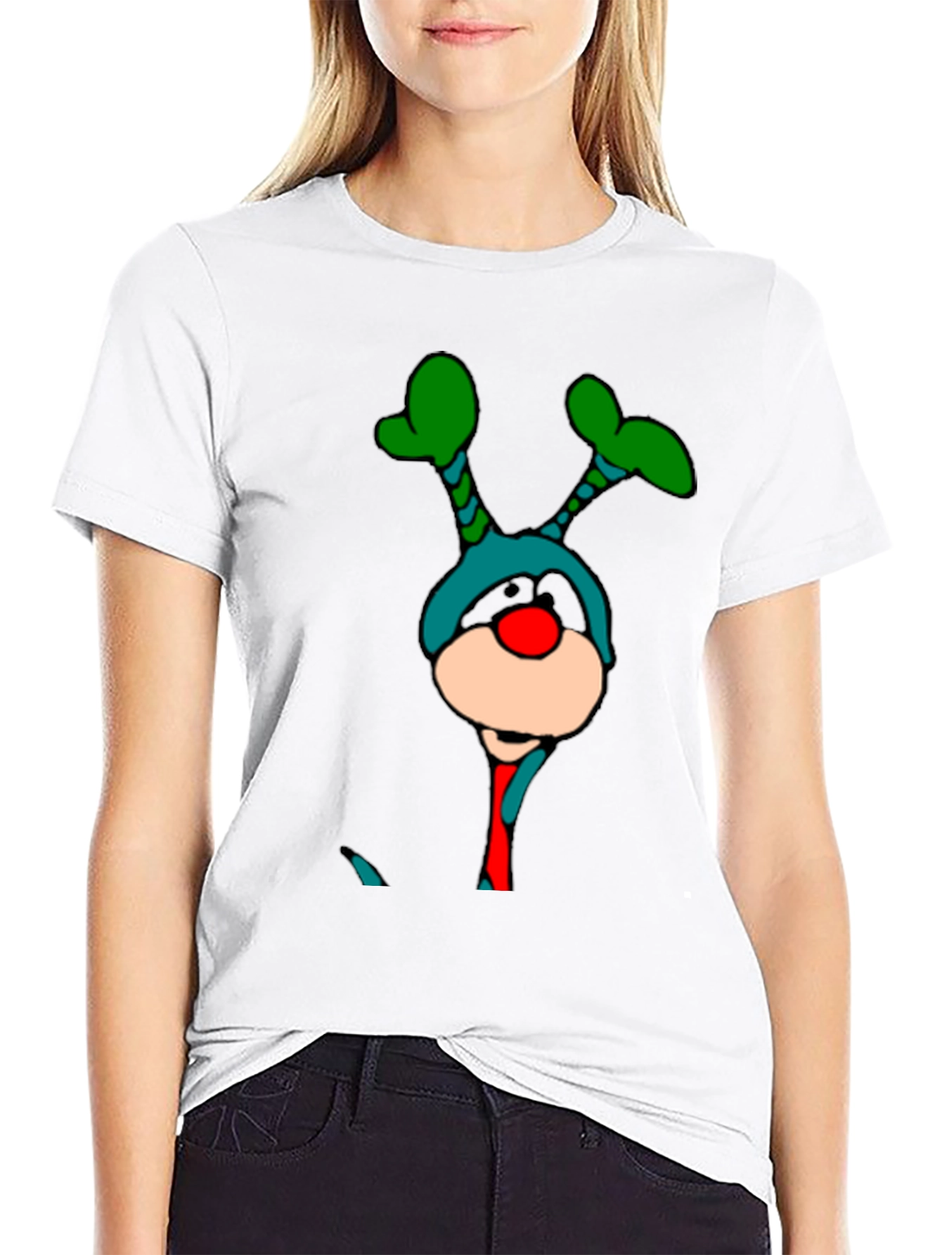 Festive Cartoon Character T-Shirt