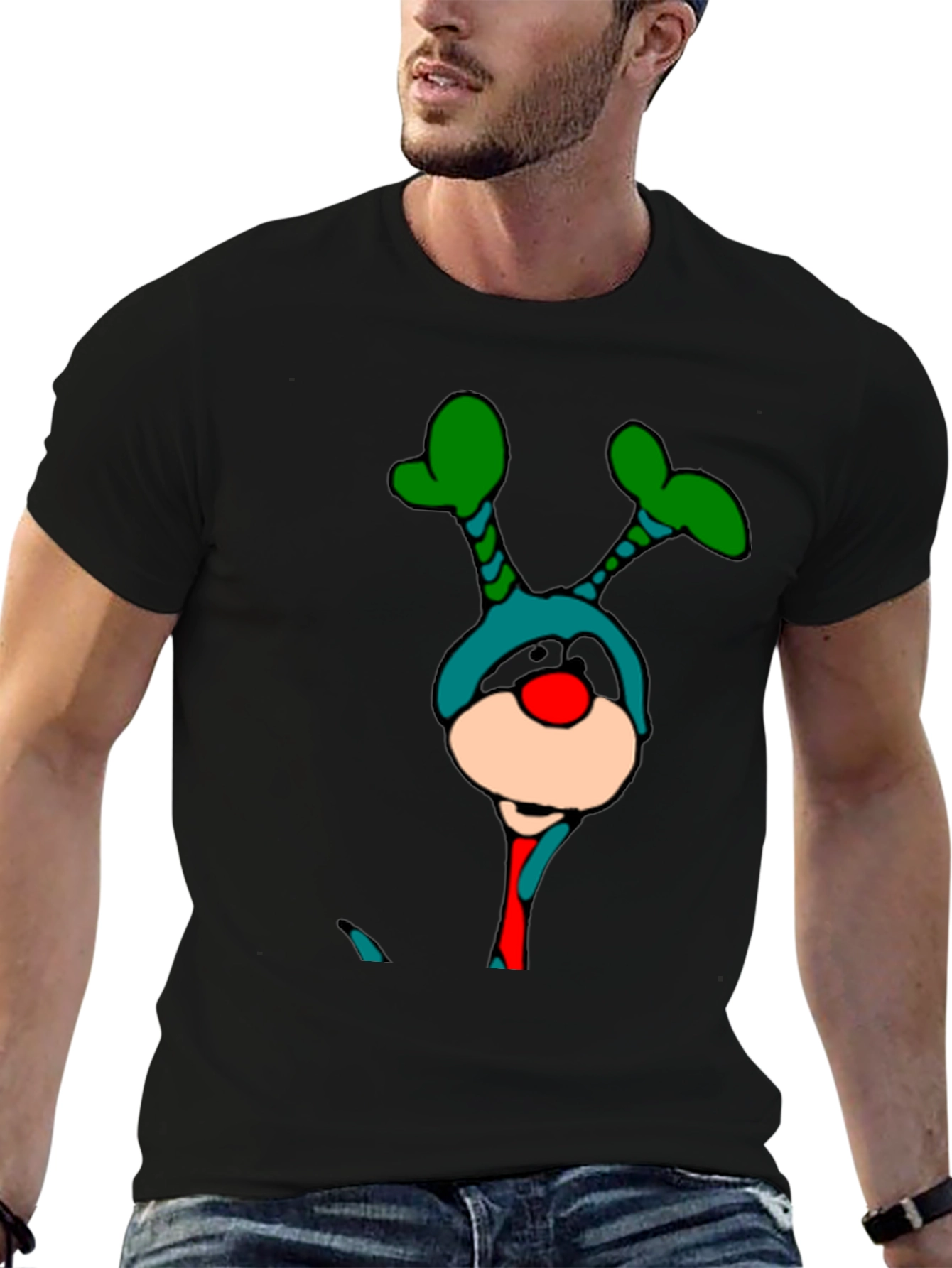 Festive Cartoon Character T-Shirt