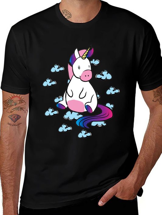 Unicorn Cloud T-Shirt - Magical Graphic Tee
