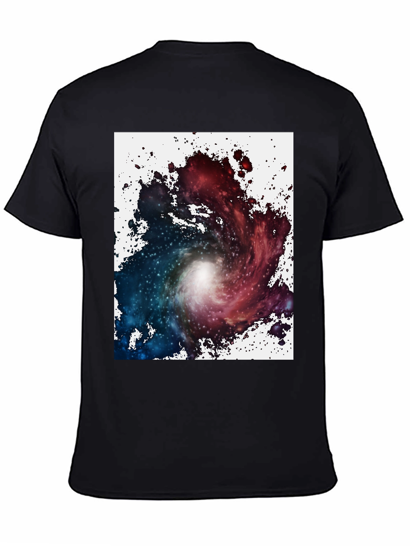 Nebula Graphic Black T-Shirt