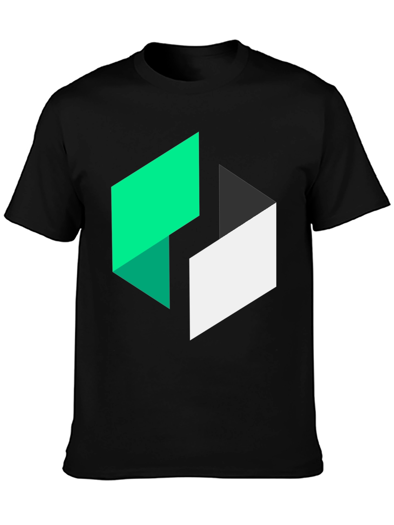 Geometric Graphic Tee - Modern Design