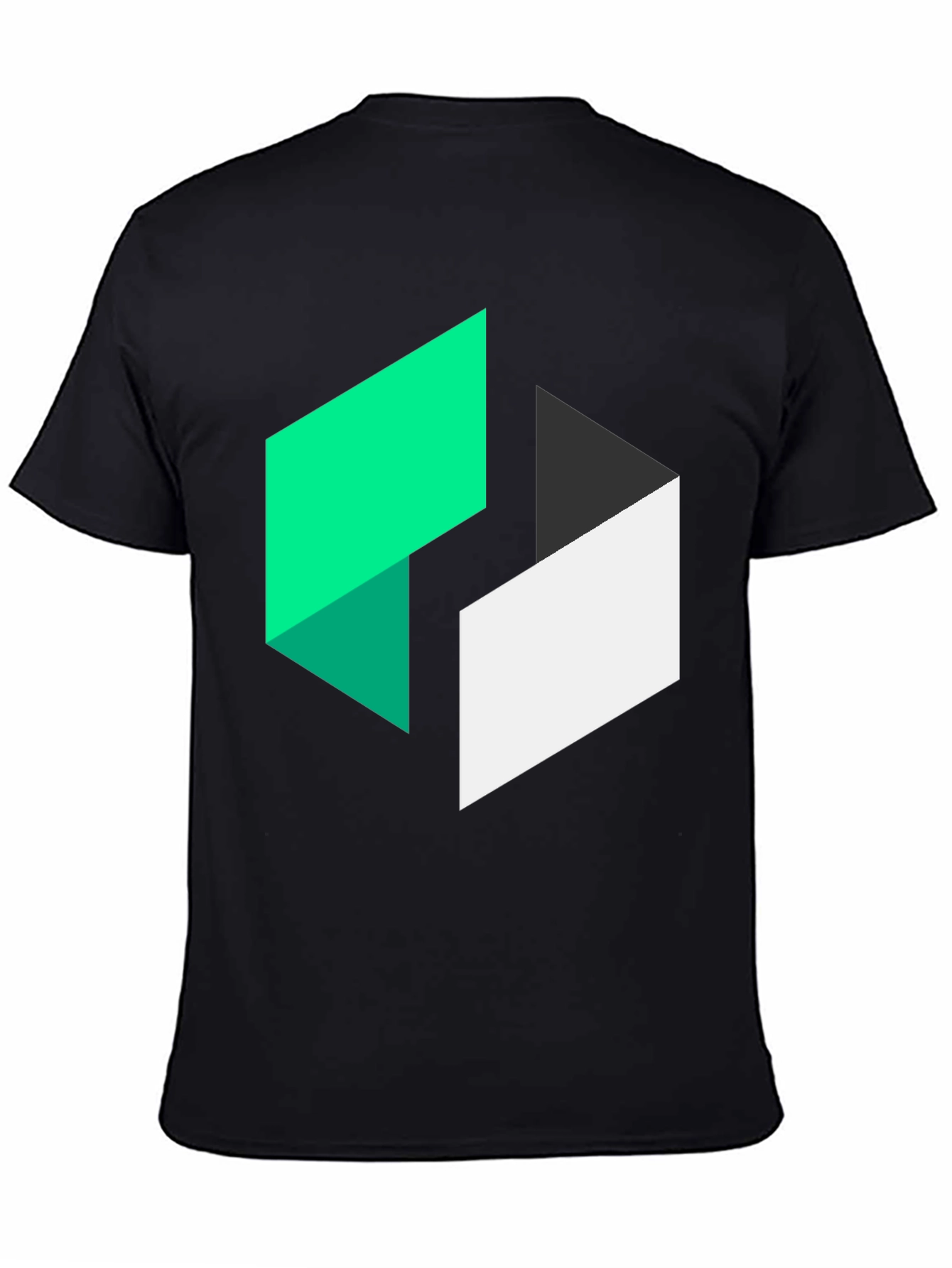 Geometric Graphic Tee - Modern Design