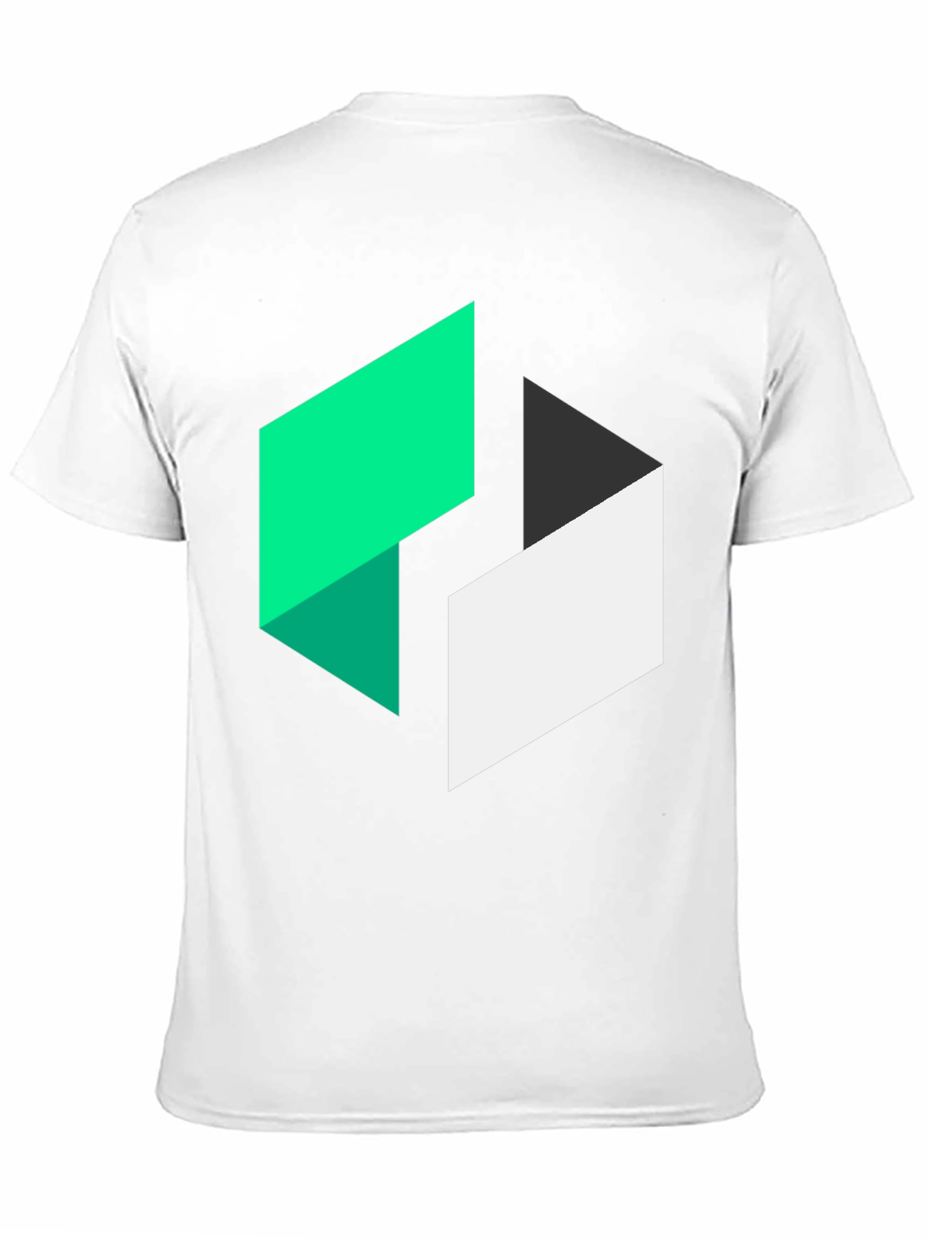 Geometric Graphic Tee - Modern Design