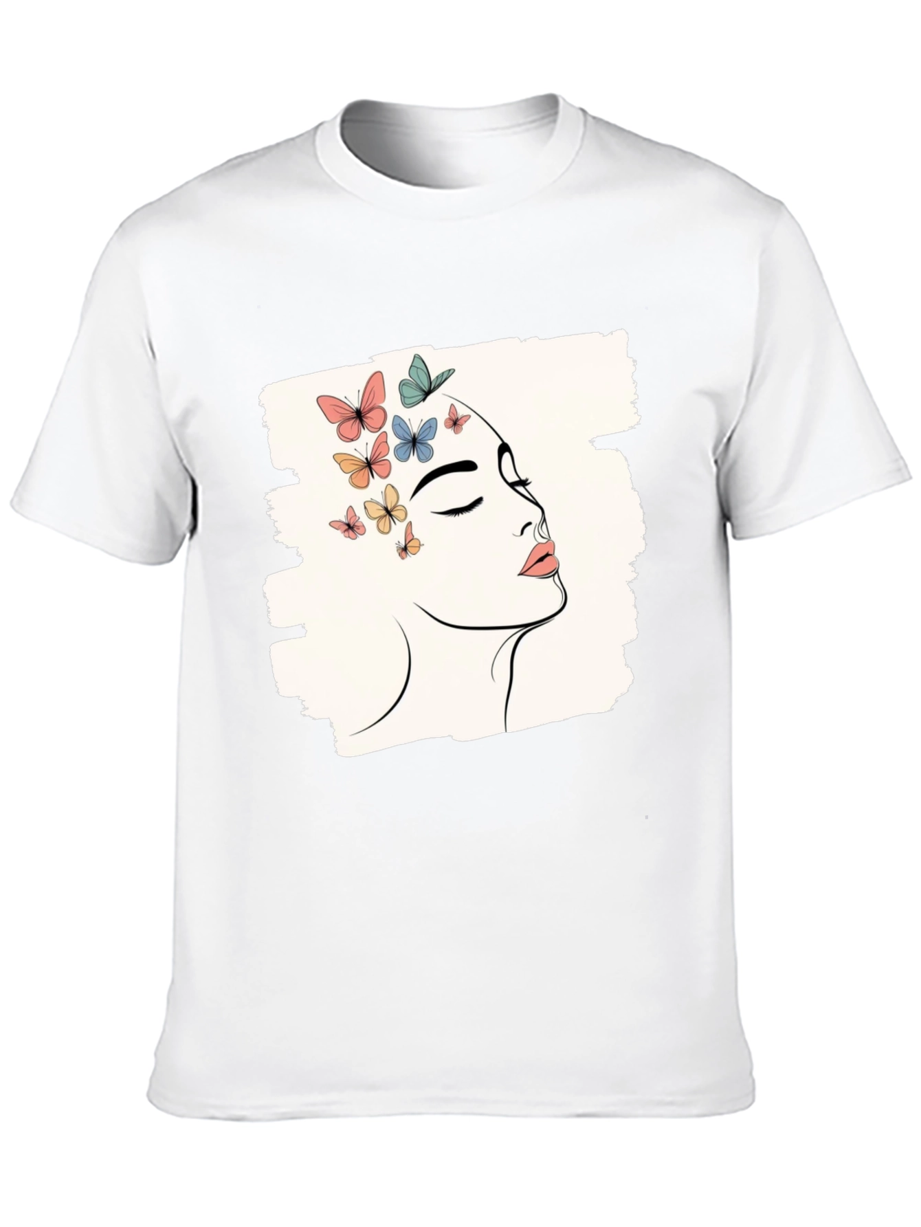 Butterfly Mind T-Shirt - Artistic Graphic Tee