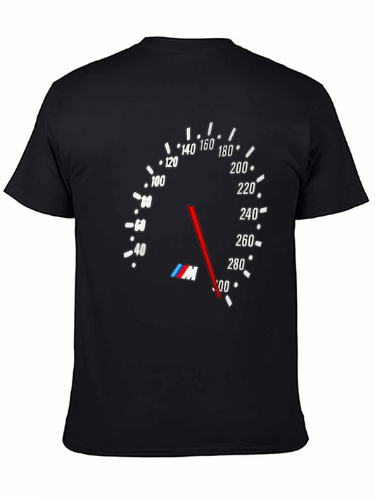 BMW M Speedometer Graphic Tee - Black
