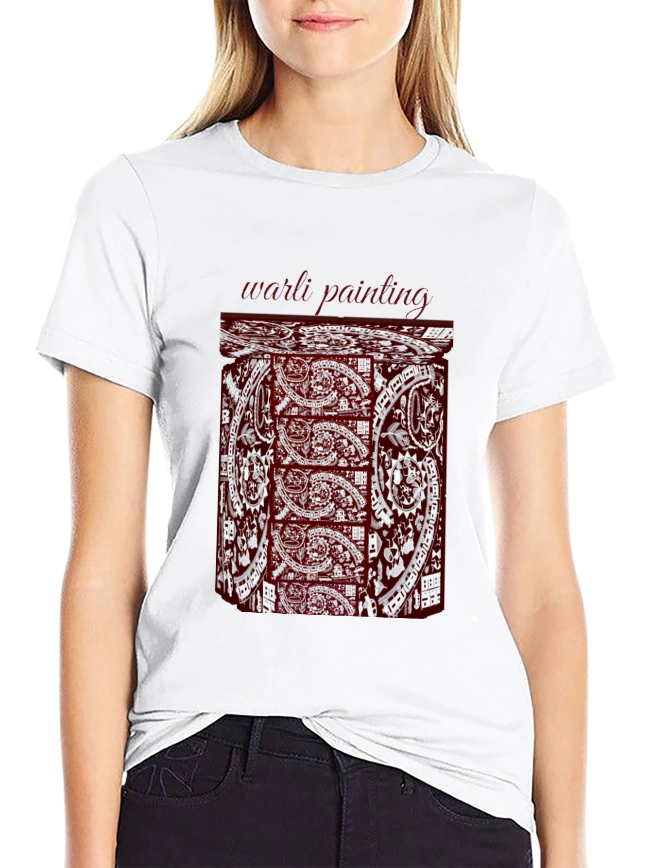 Warli Painting T-Shirt