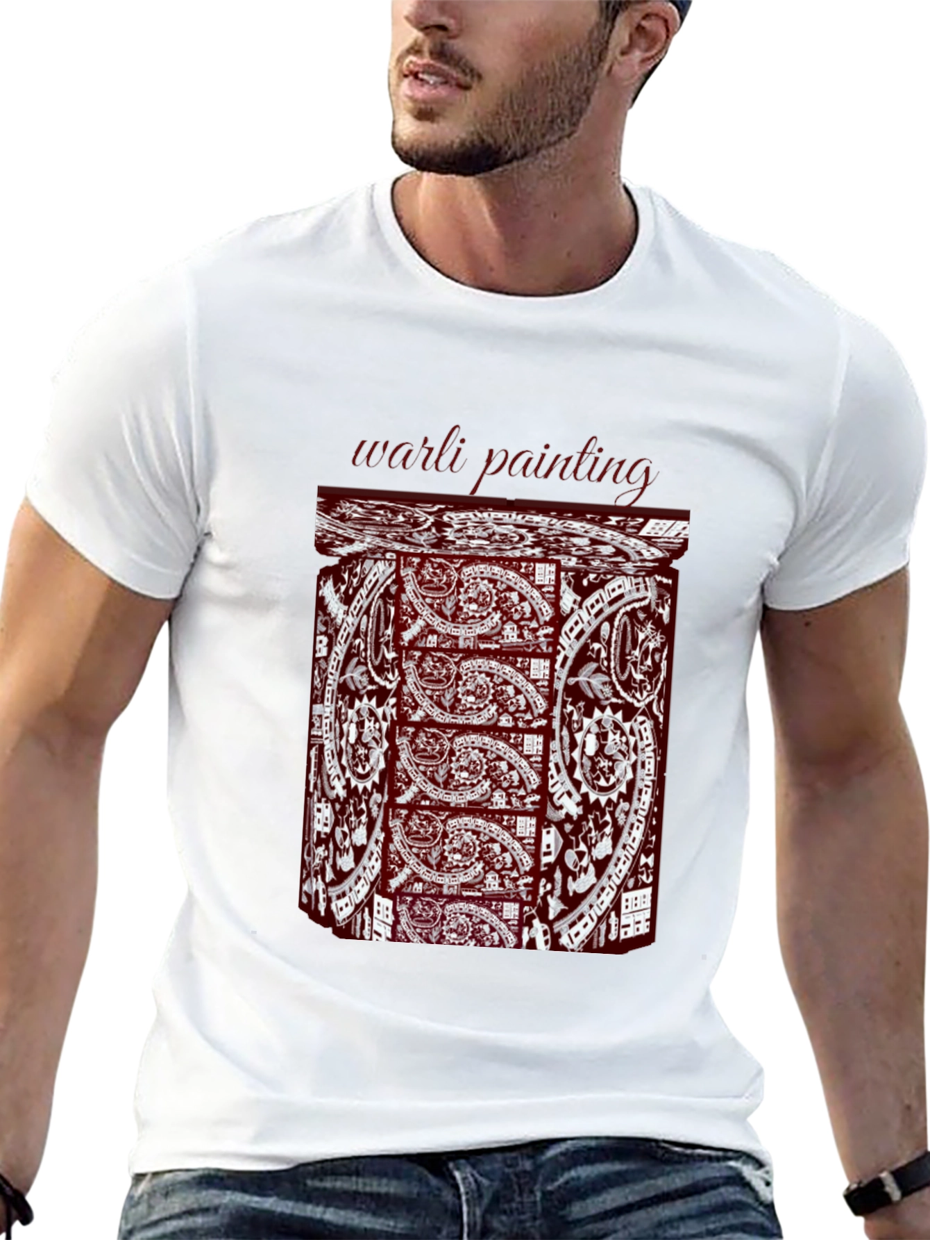 Warli Painting T-Shirt