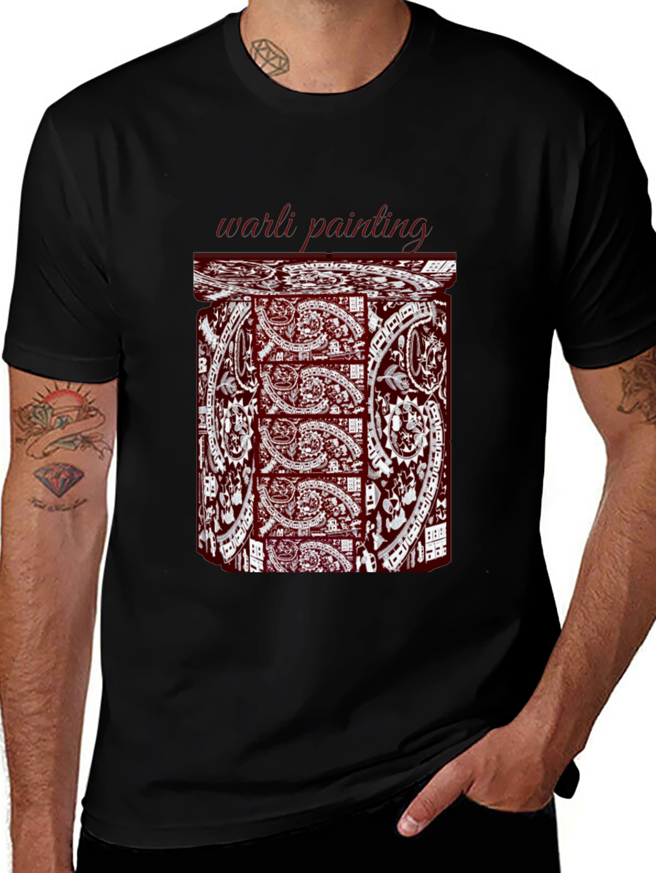 Warli Painting T-Shirt