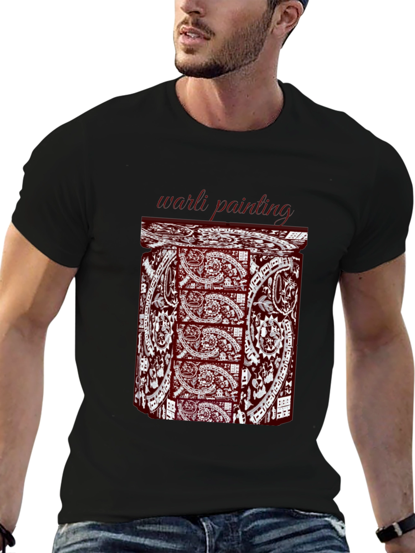 Warli Painting T-Shirt