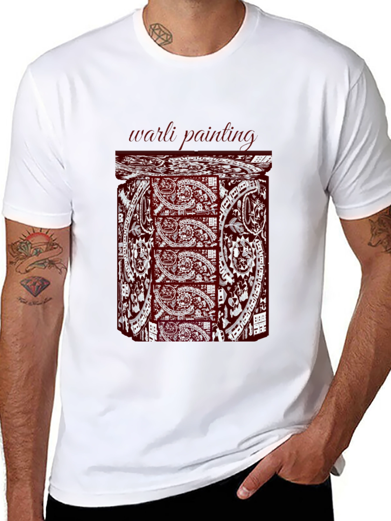 Warli Painting T-Shirt