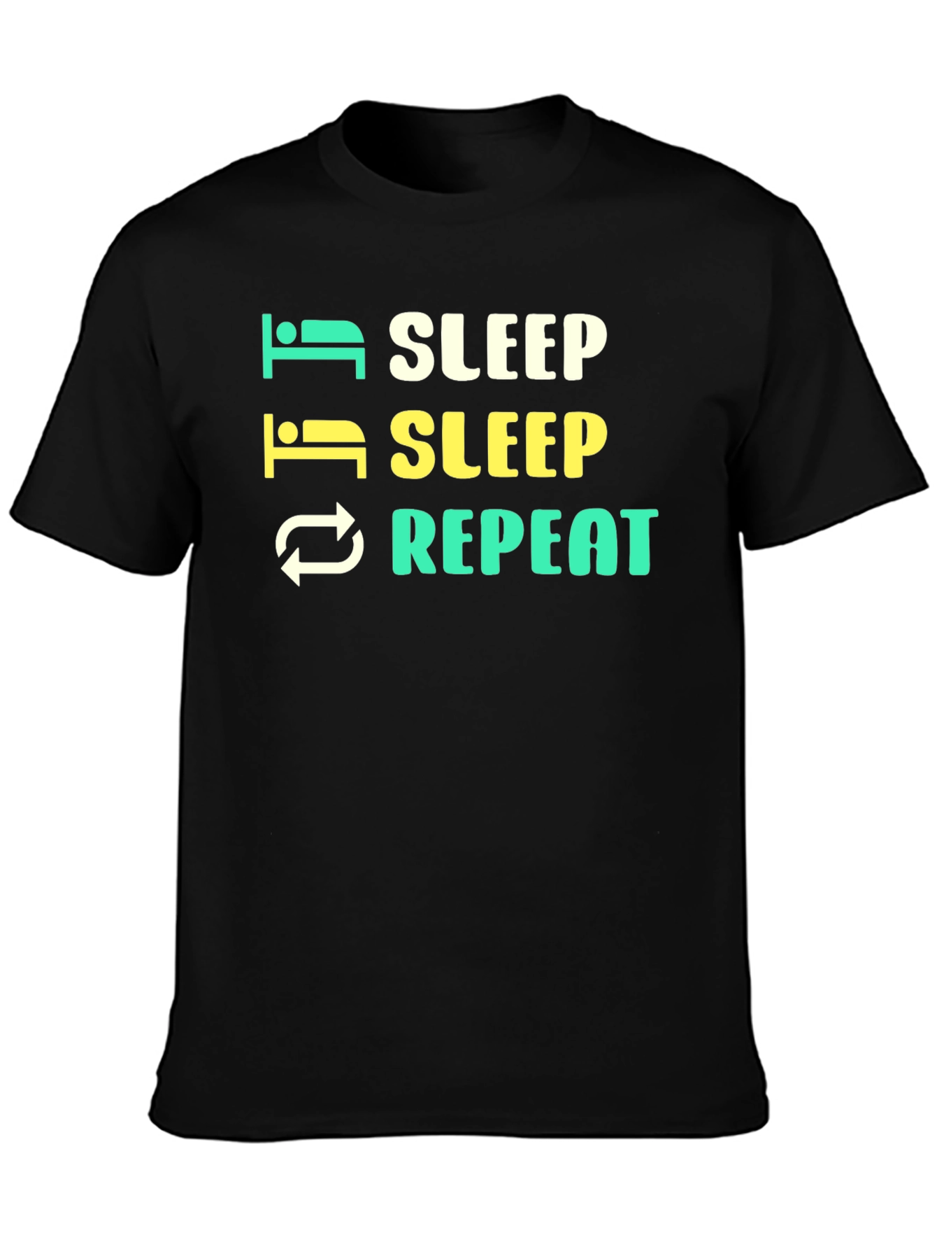 Sleep Repeat Graphic T-Shirt