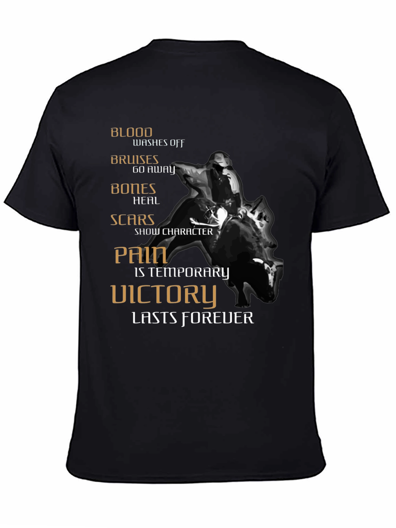 Cowboy Bull Riding Graphic Tee