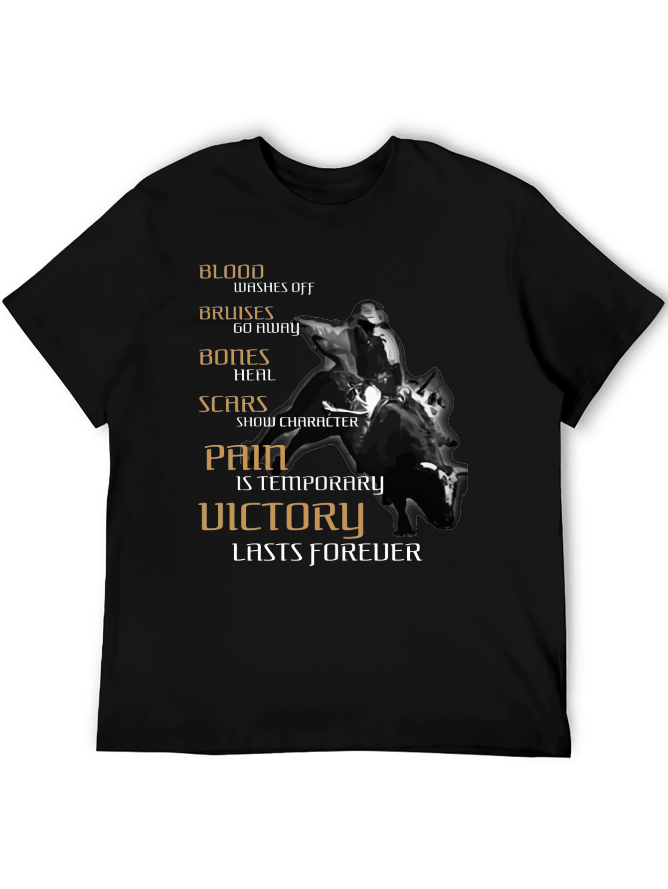 Cowboy Bull Riding Graphic Tee