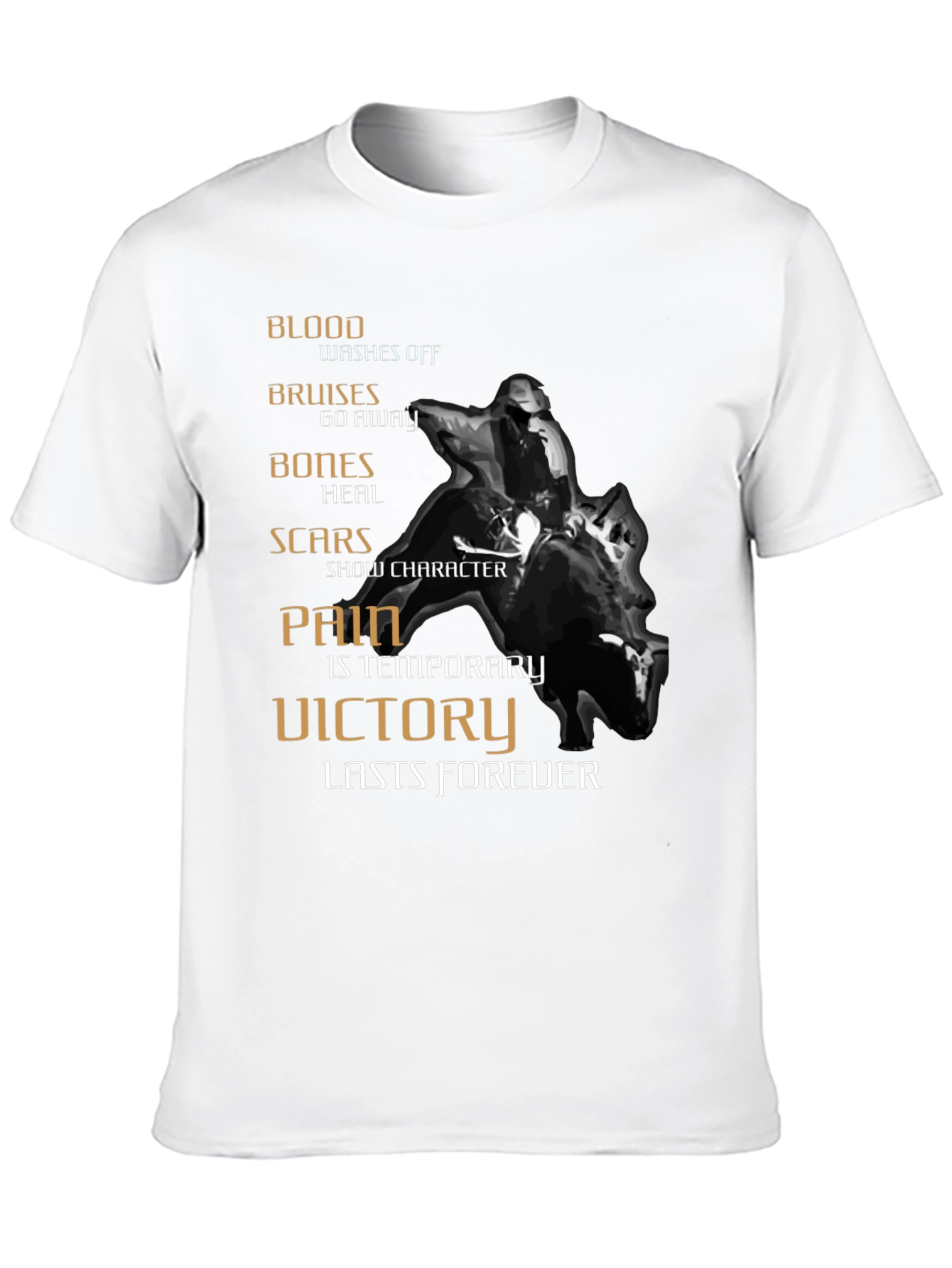 Cowboy Bull Riding Graphic Tee