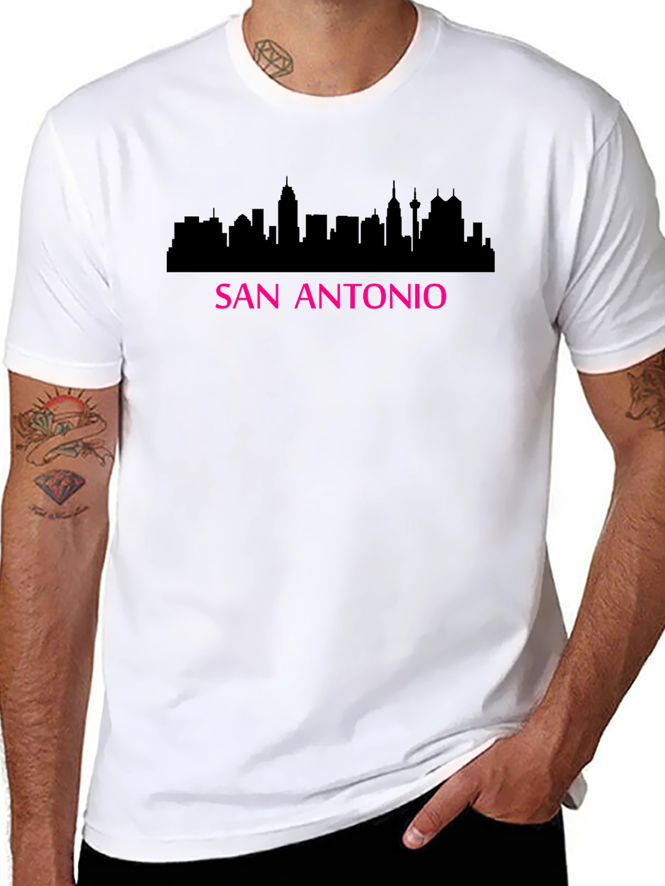 San Antonio Skyline Graphic Tee