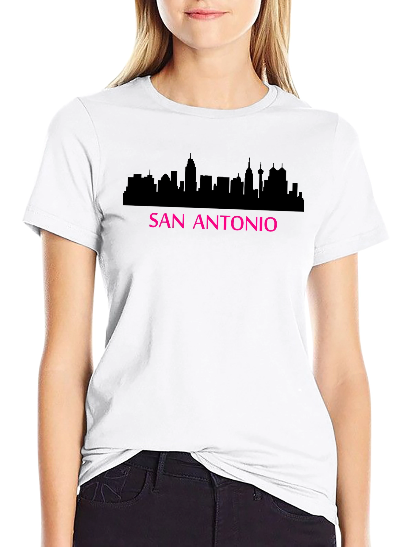 San Antonio Skyline Graphic Tee