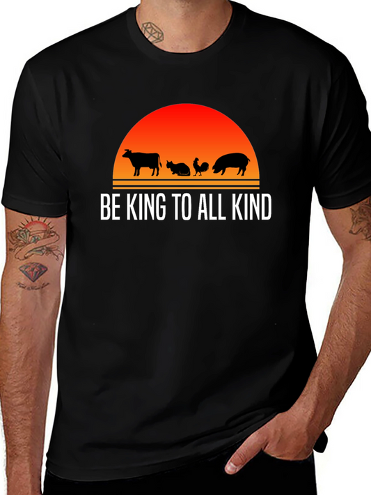 Be Kind to All Kind T-Shirt - Vegan Animal Lover Tee