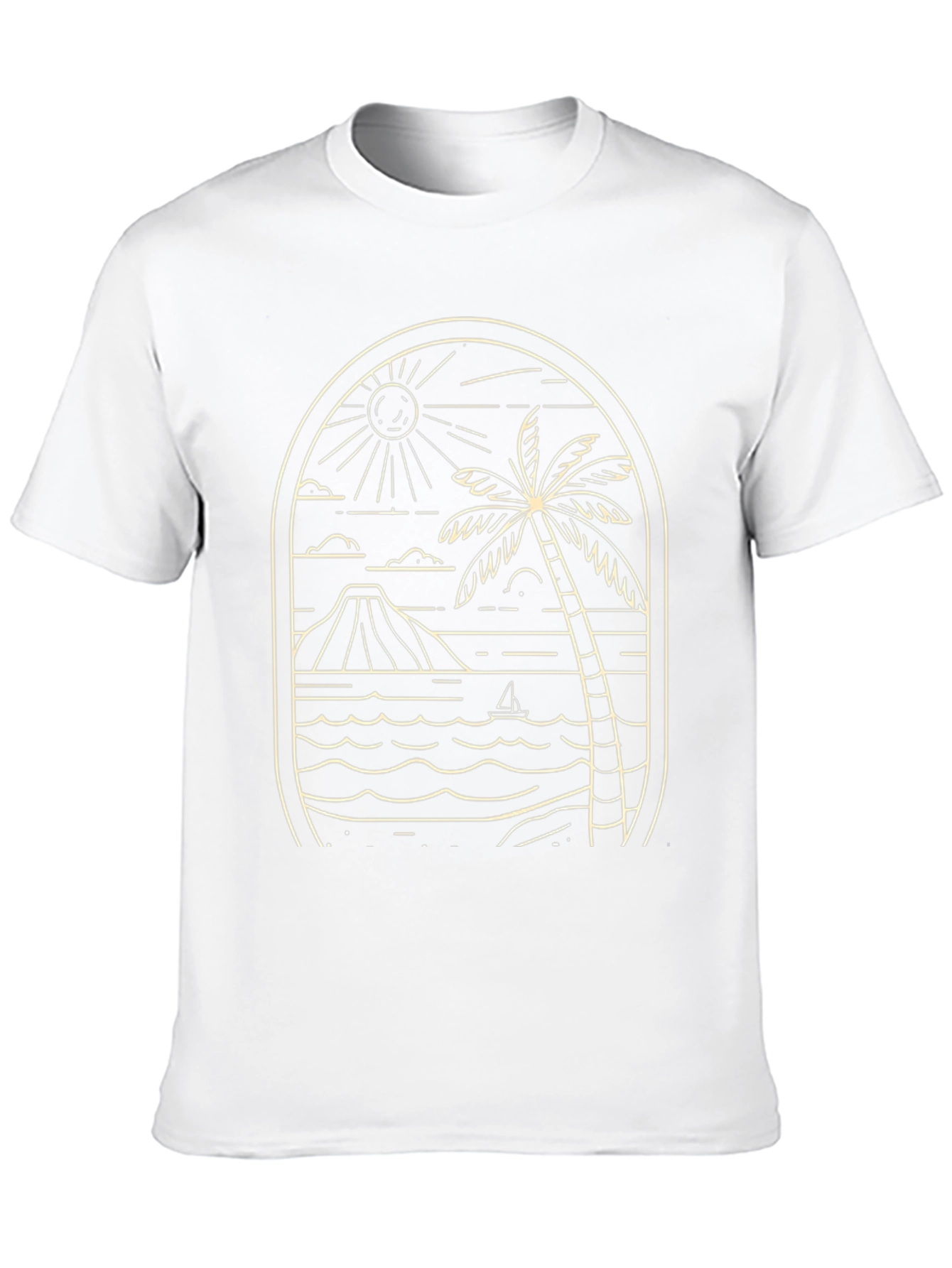 Tropical Paradise Graphic Tee - Island Vibes