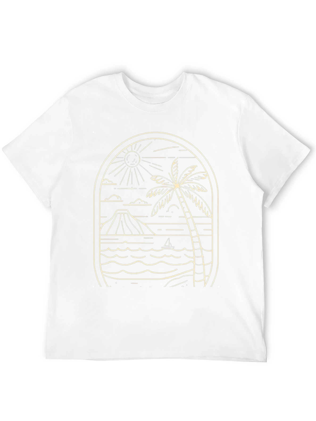 Tropical Paradise Graphic Tee - Island Vibes