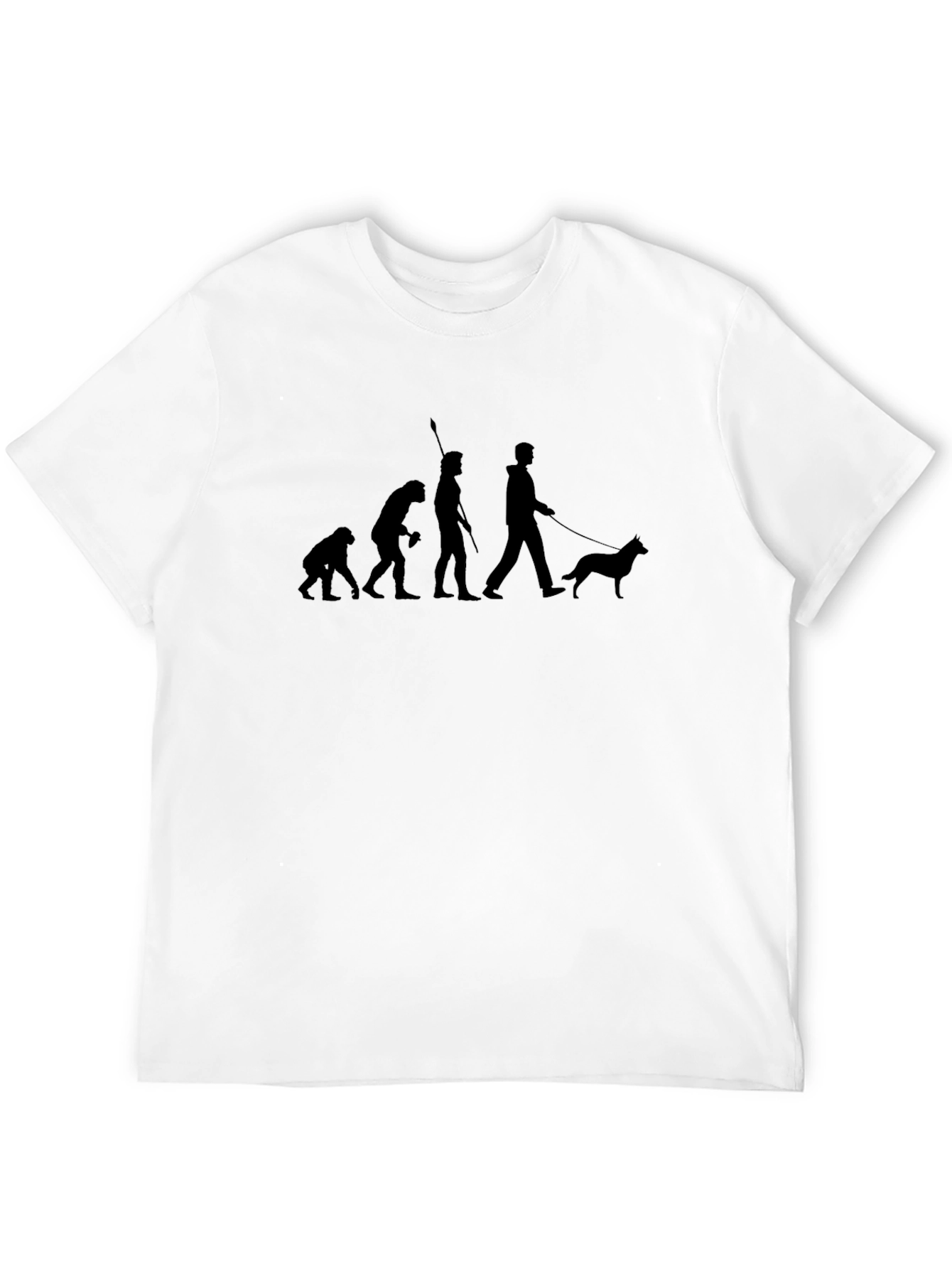 Evolution of Dog Mans Best Friend Graphic T-Shirt
