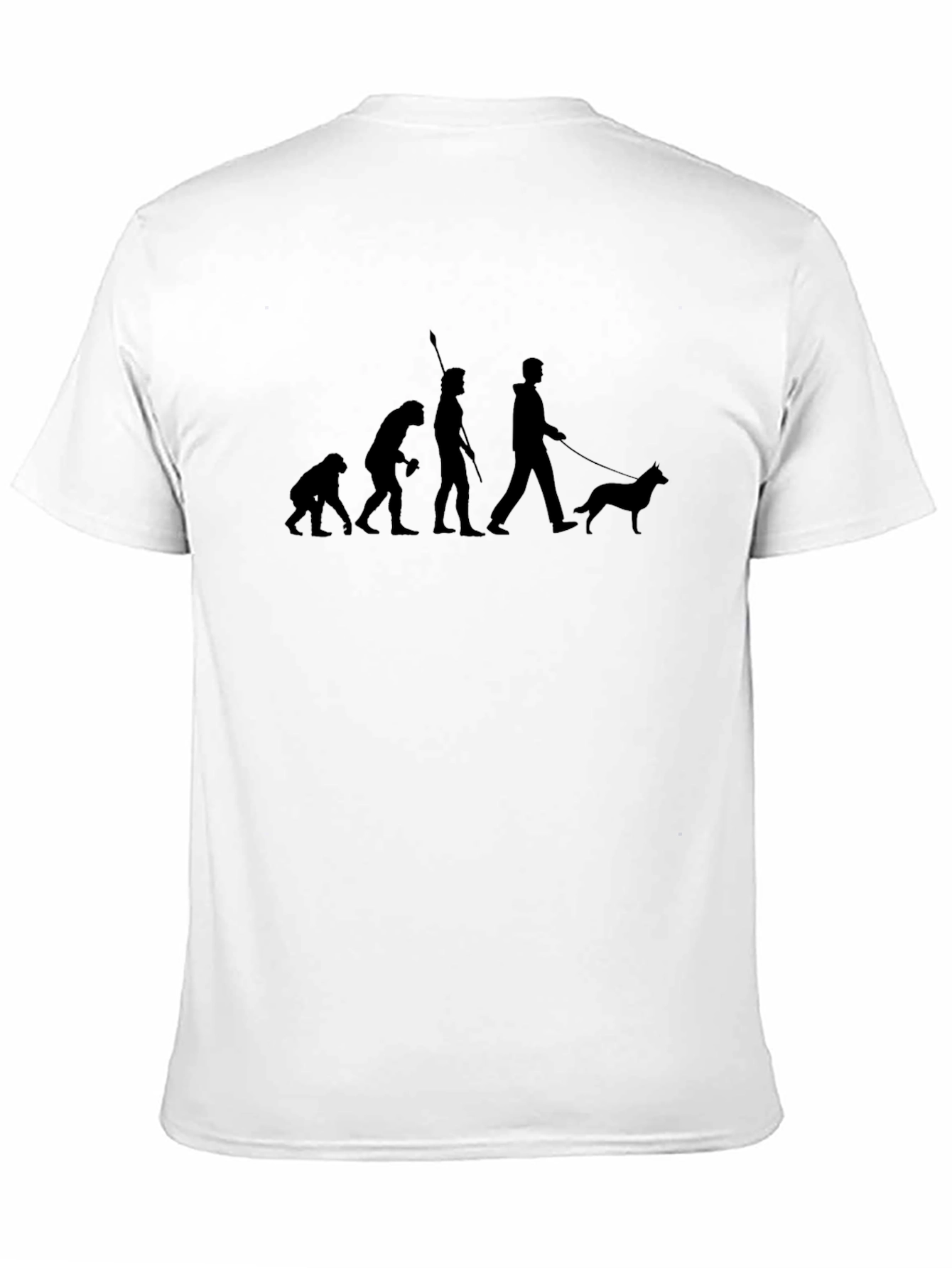 Evolution of Dog Mans Best Friend Graphic T-Shirt