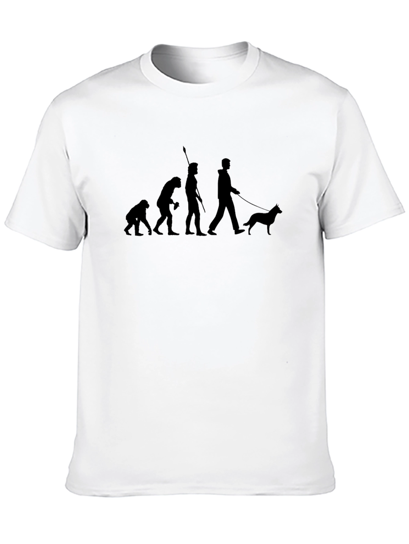 Evolution of Dog Mans Best Friend Graphic T-Shirt