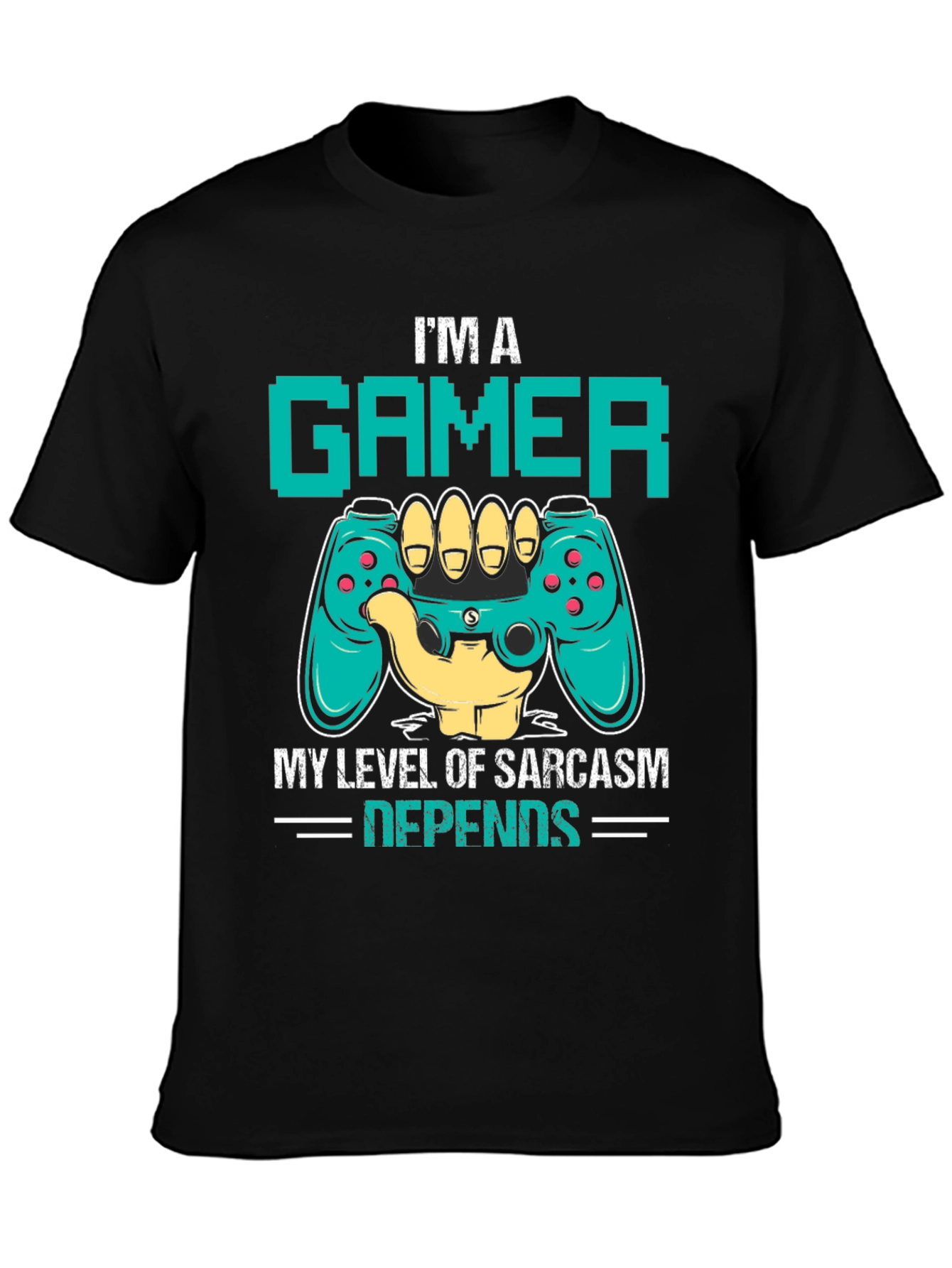 Gamer Sarcasm Level Graphic Tee