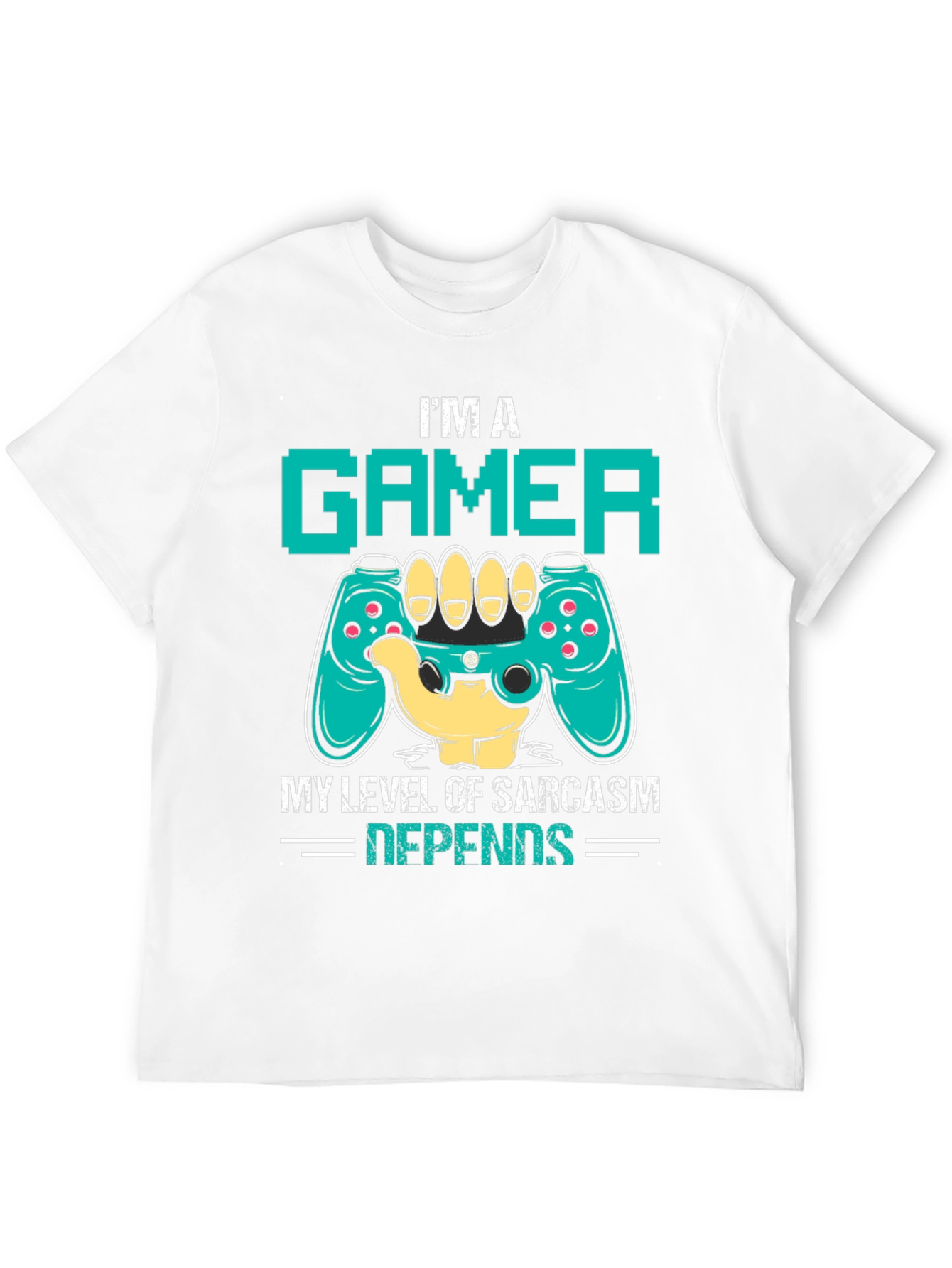 Gamer Sarcasm Level Graphic Tee