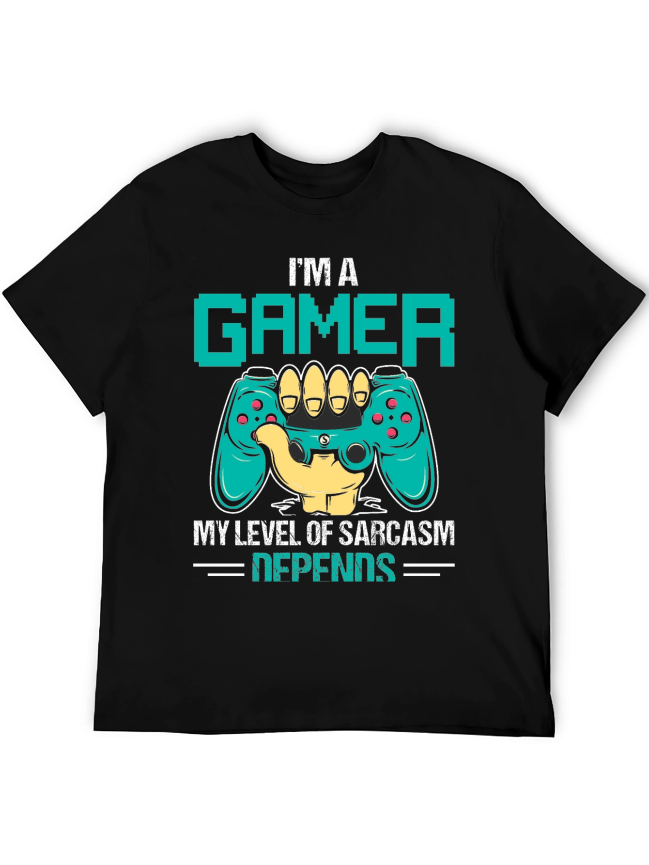 Gamer Sarcasm Level Graphic Tee