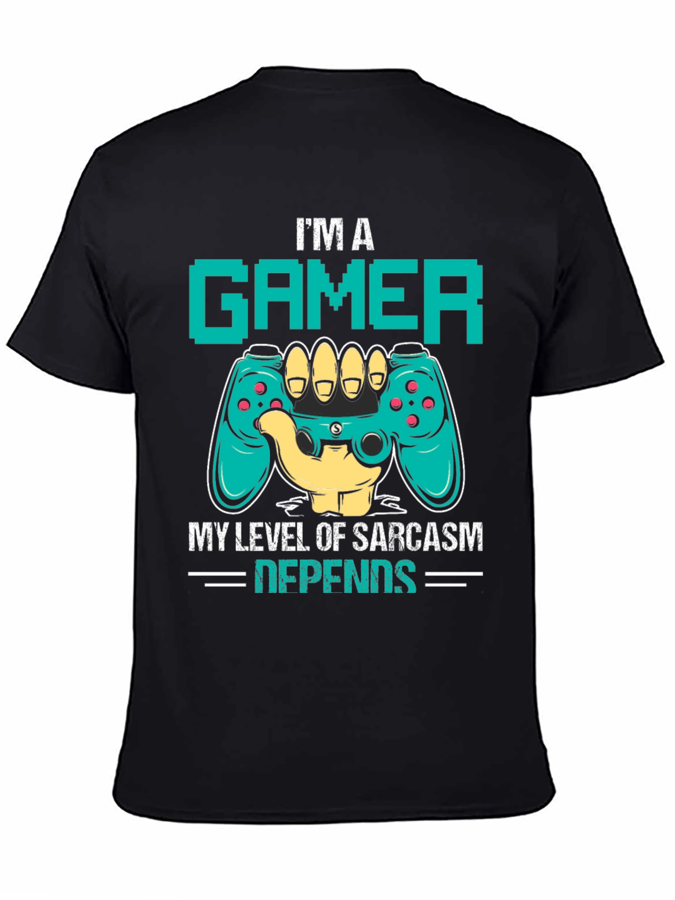 Gamer Sarcasm Level Graphic Tee