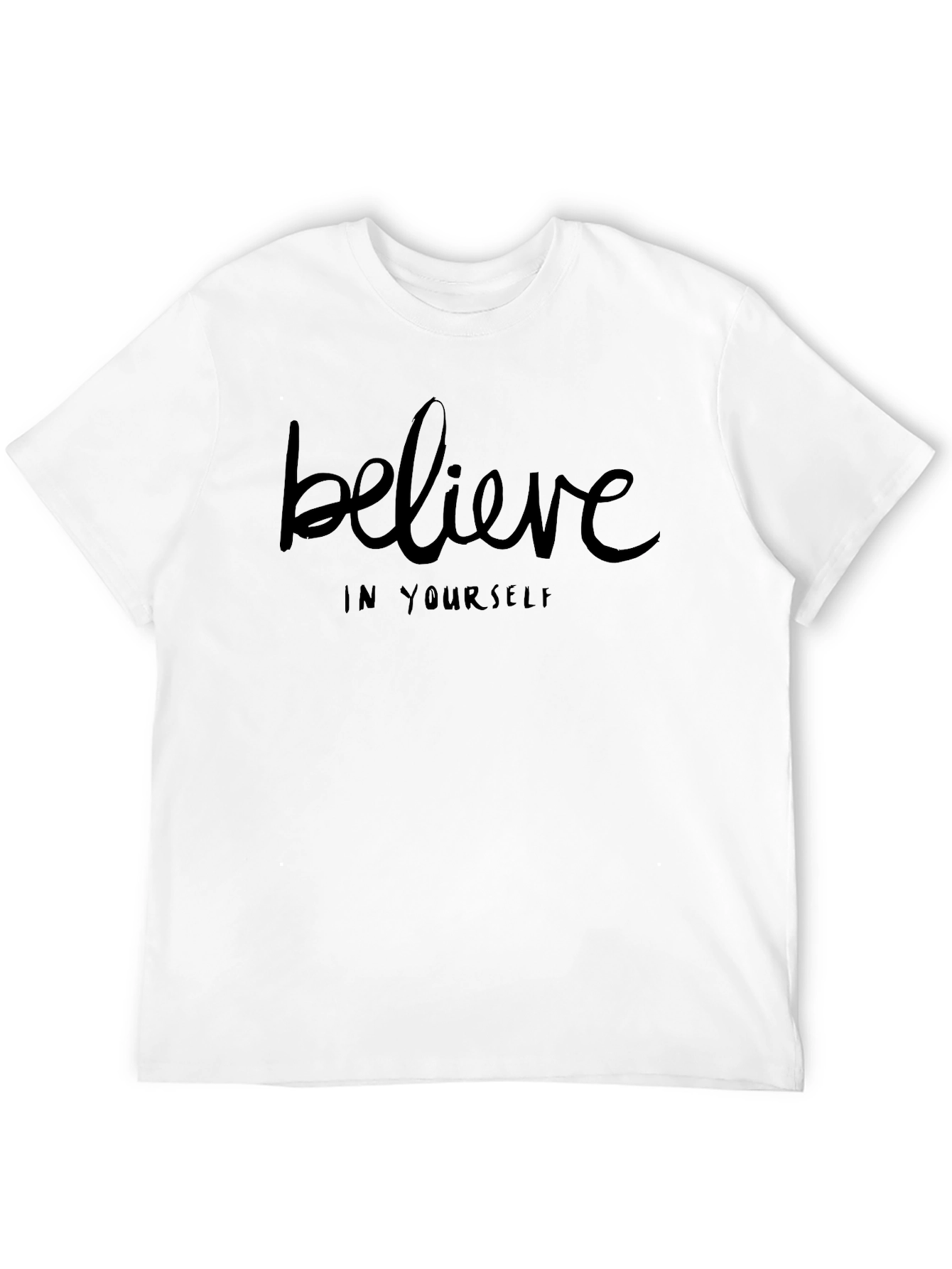 Believe in Yourself Black T-Shirt