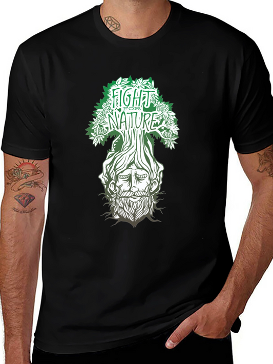 Fight for Nature Graphic Tee - Earth Day Shirt