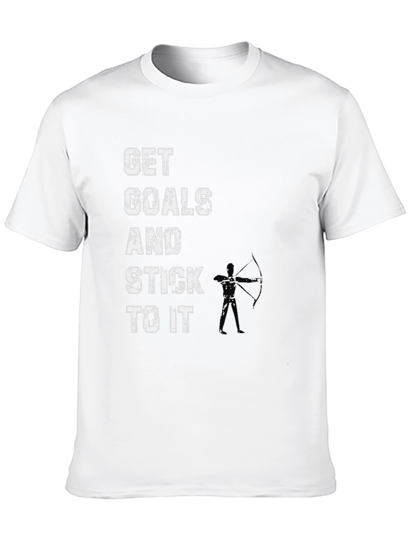 Archery Goals T-Shirt - Stick To It!