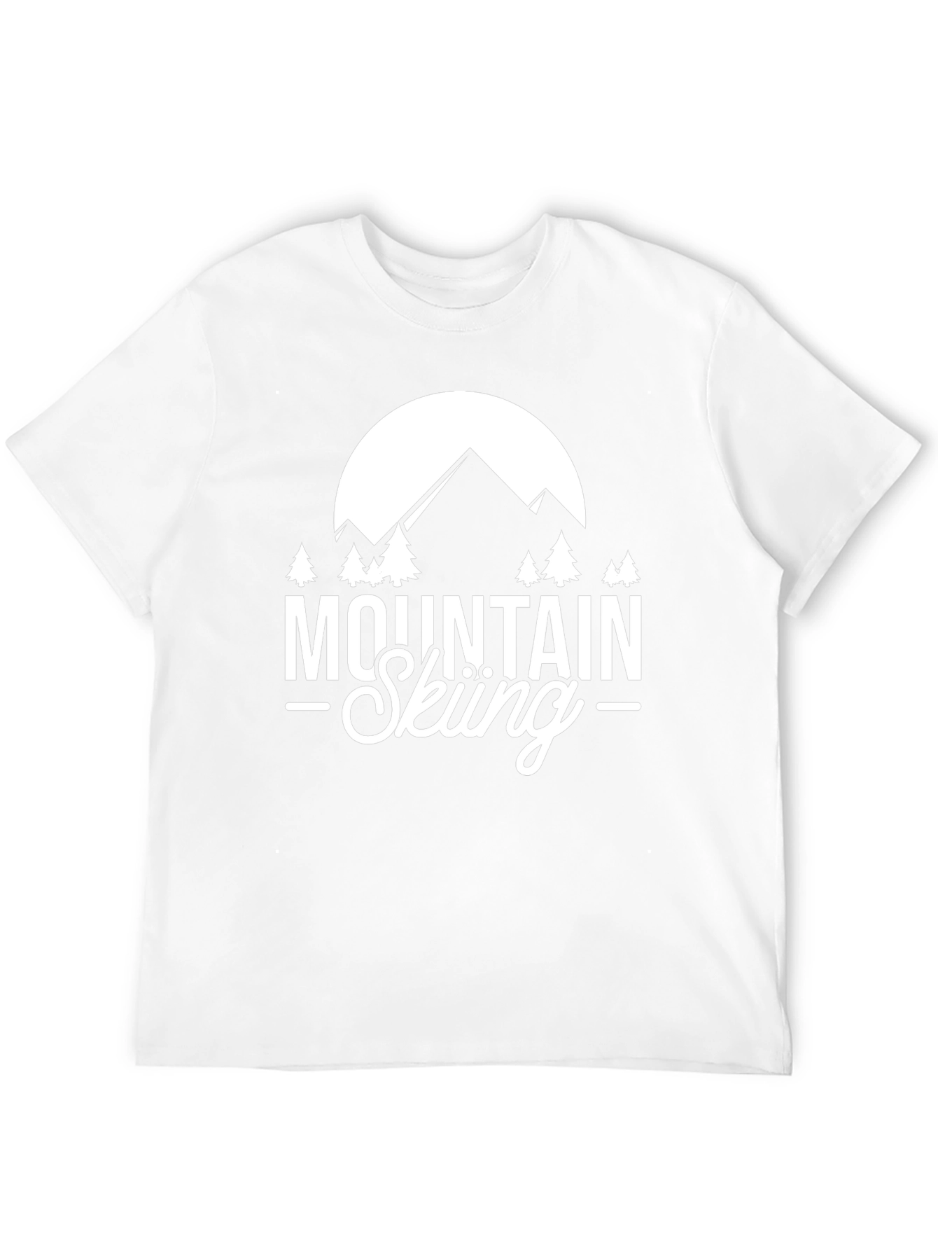 Mountain Skiing Graphic Tee