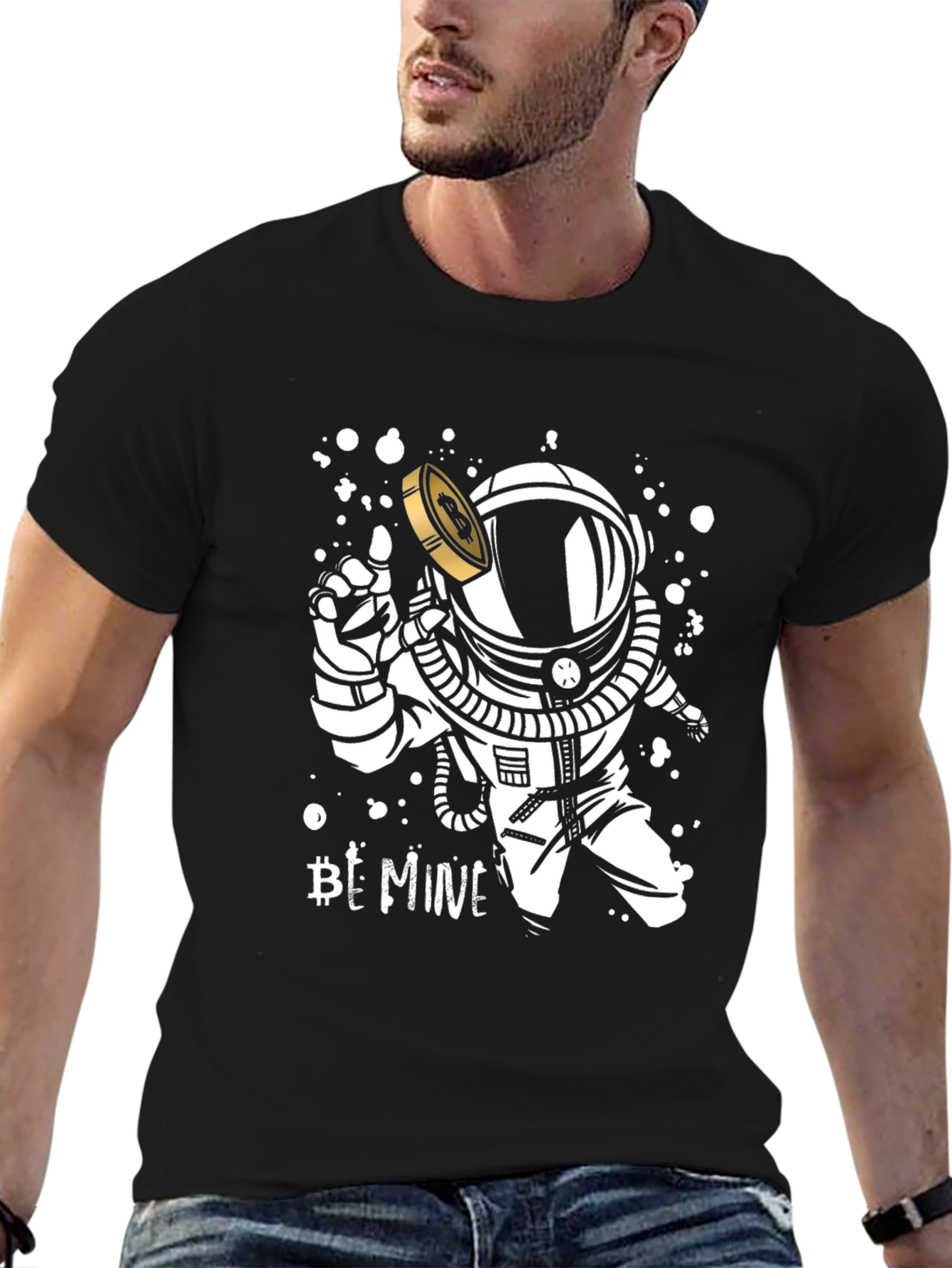 Astronaut Crypto Tee - Be Mine Coin