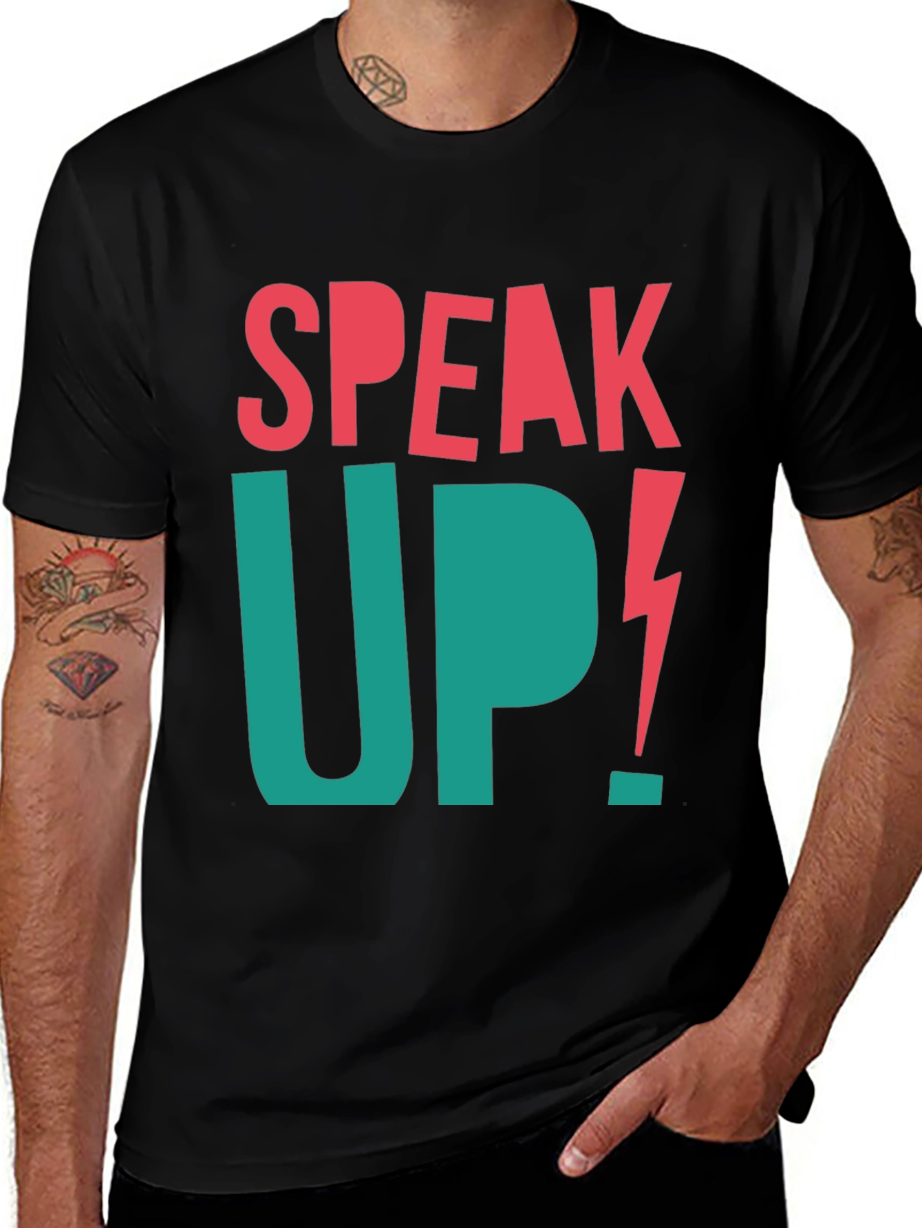Speak Up Graphic Tee