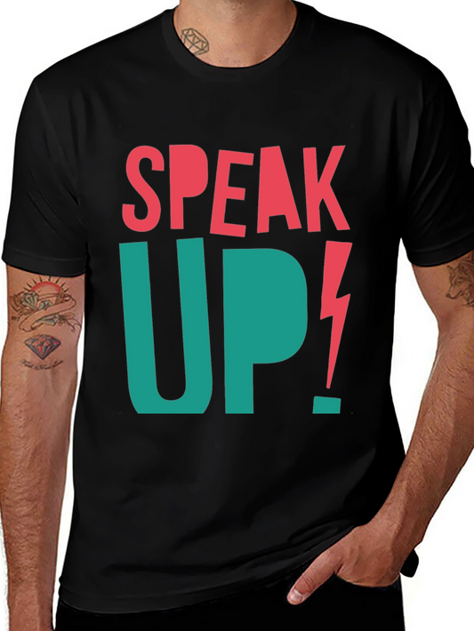 Speak Up Graphic Tee