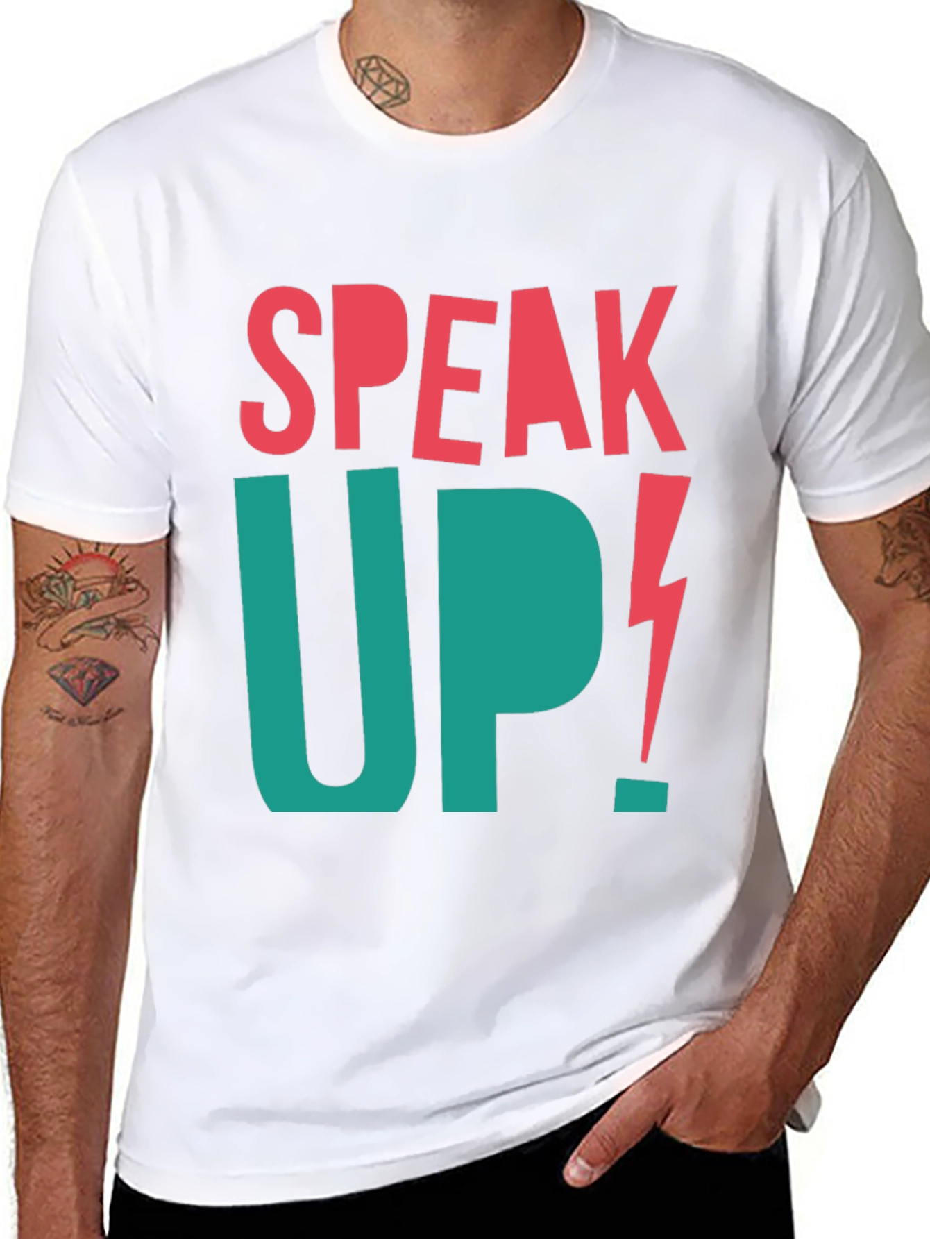 Speak Up Graphic Tee
