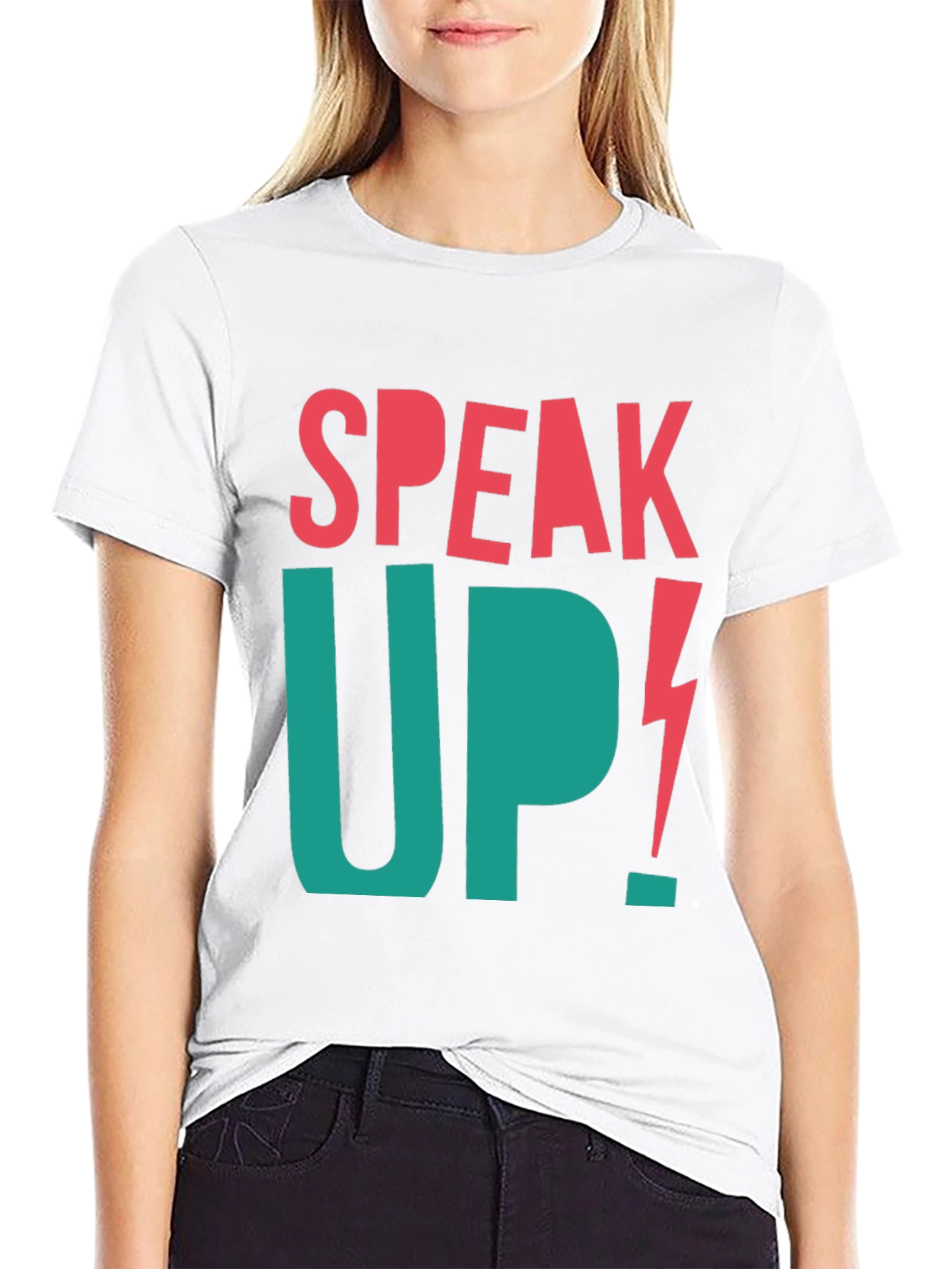 Speak Up Graphic Tee